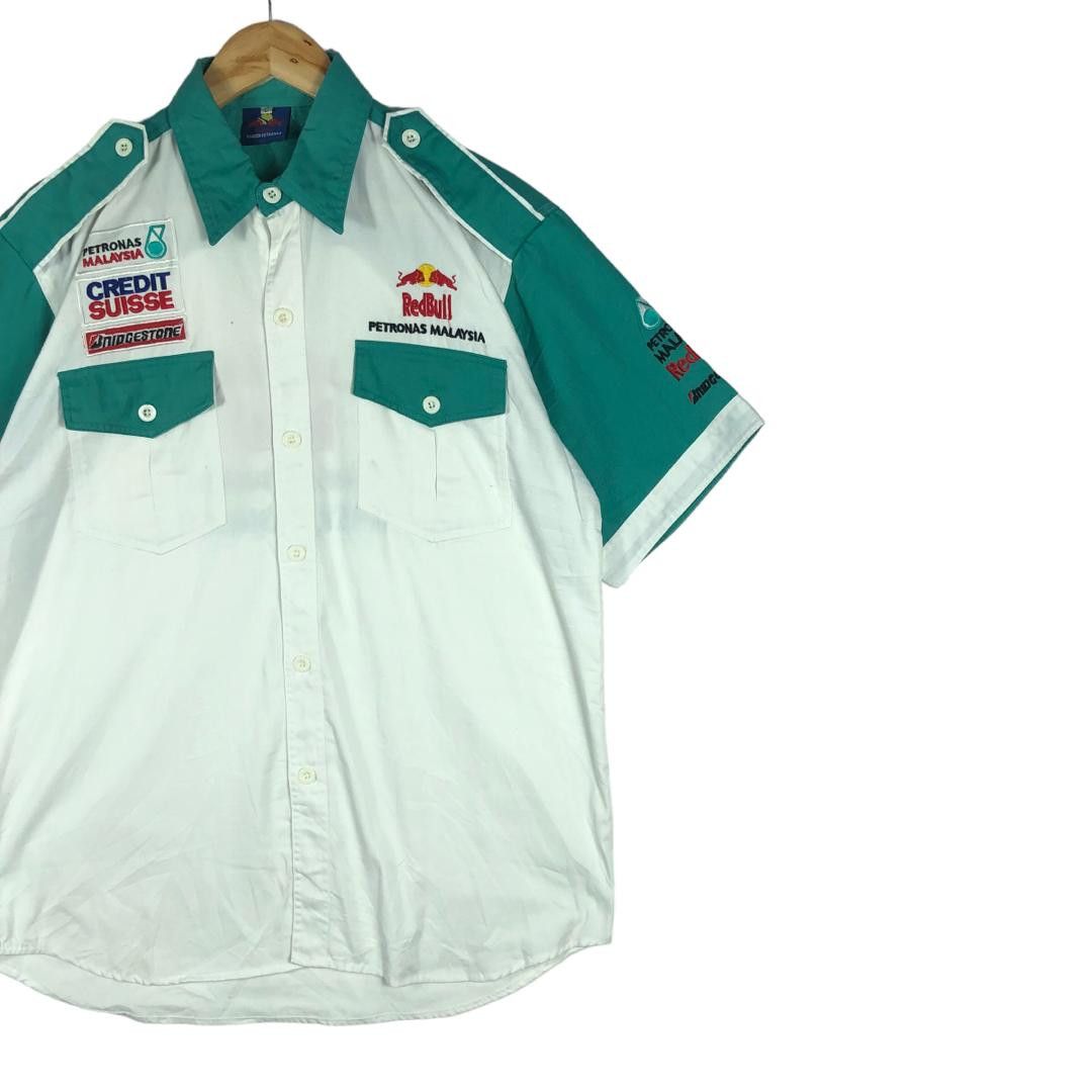 Red Bull × Vintage Vintage Red Bull Racing Men T-shirt Sauber Petronas Size US L / EU 52-54 / 3 - 4 Thumbnail
