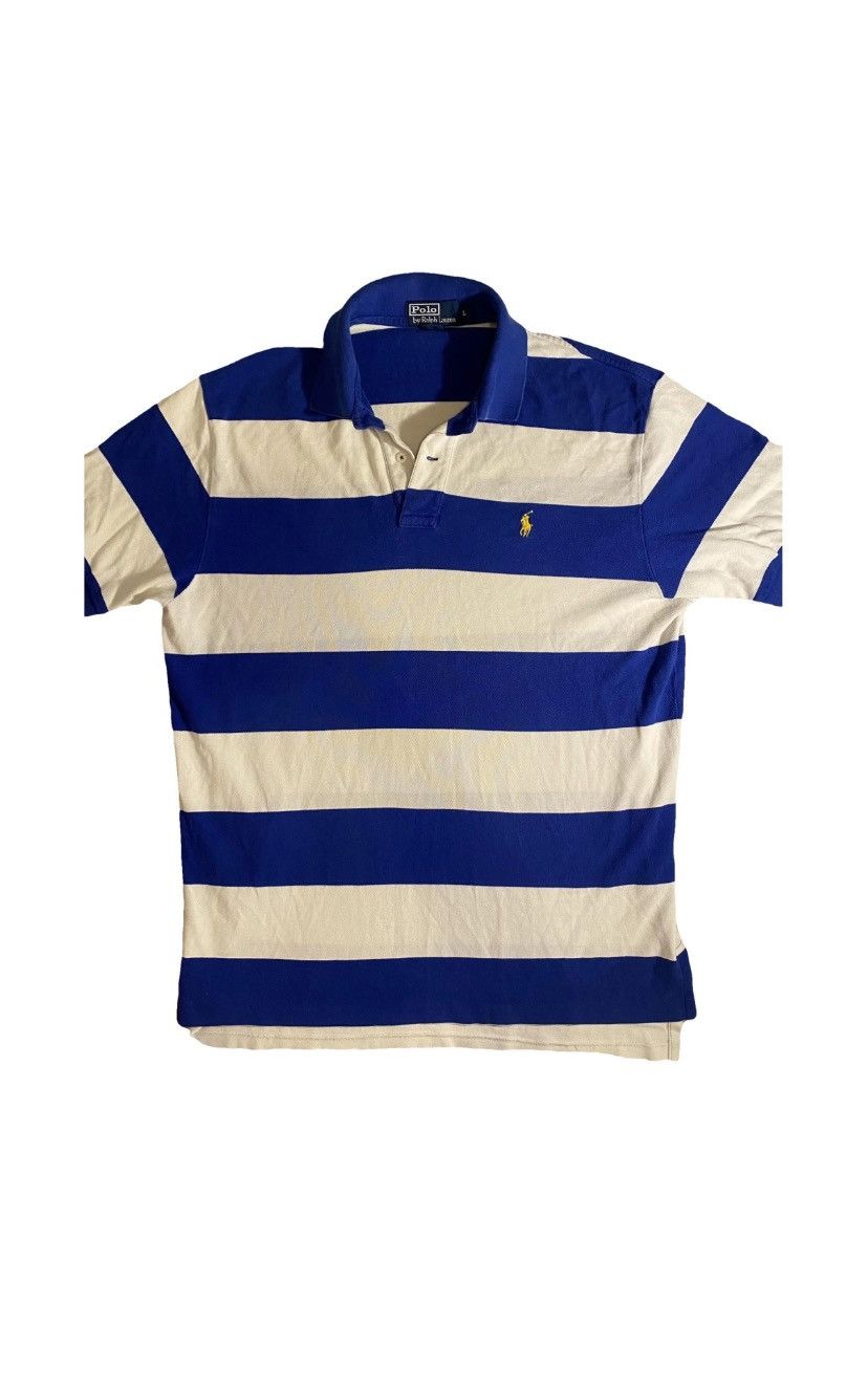 Palace × Vintage Palace Elbow Stripe Rugby | Grailed