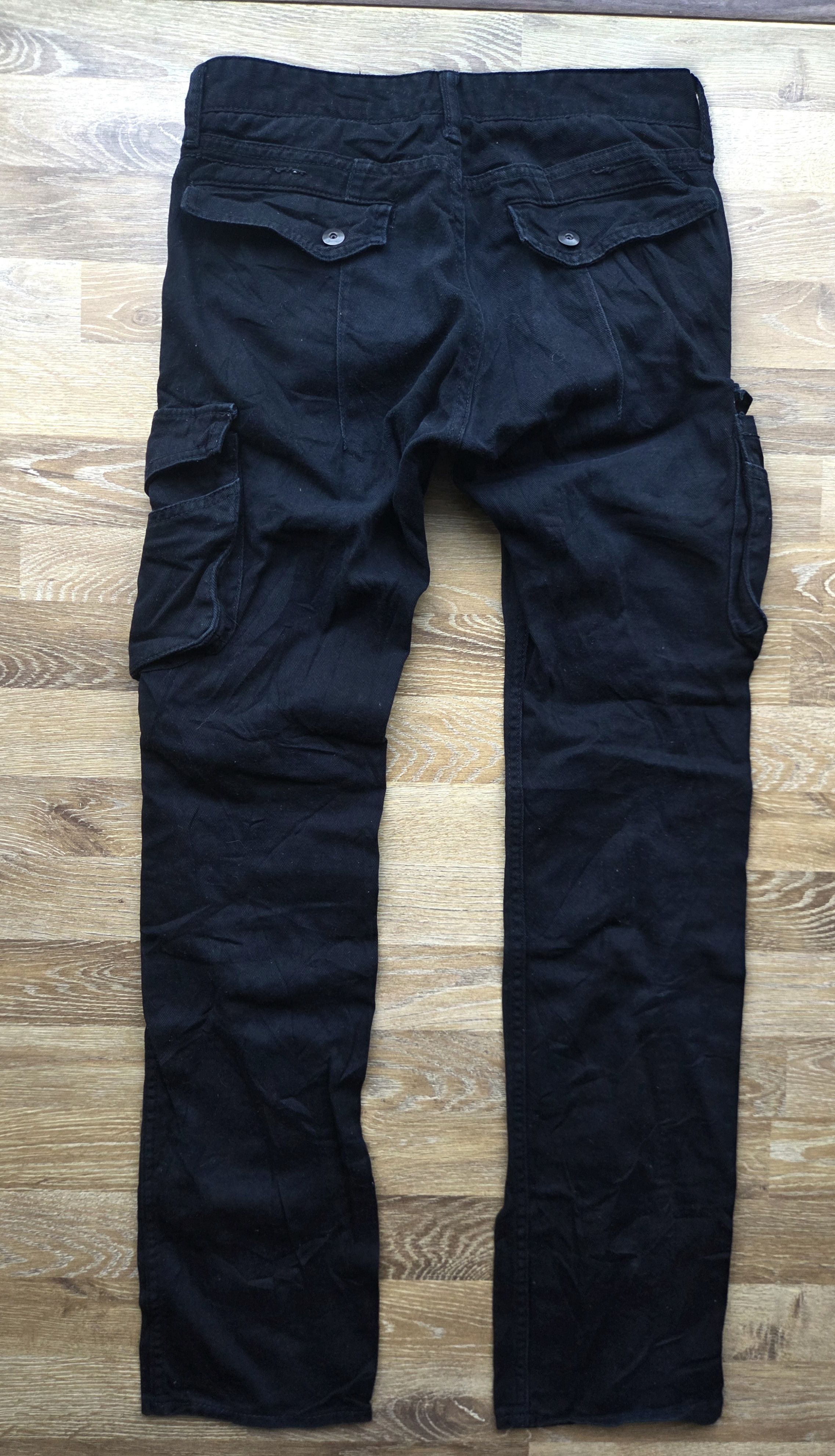 CIVARIZE Vtg y2k Civarize Tactical Cargo Pocket Utility Pants Bondage Size US 28 / EU 44 - 2 Thumbnail
