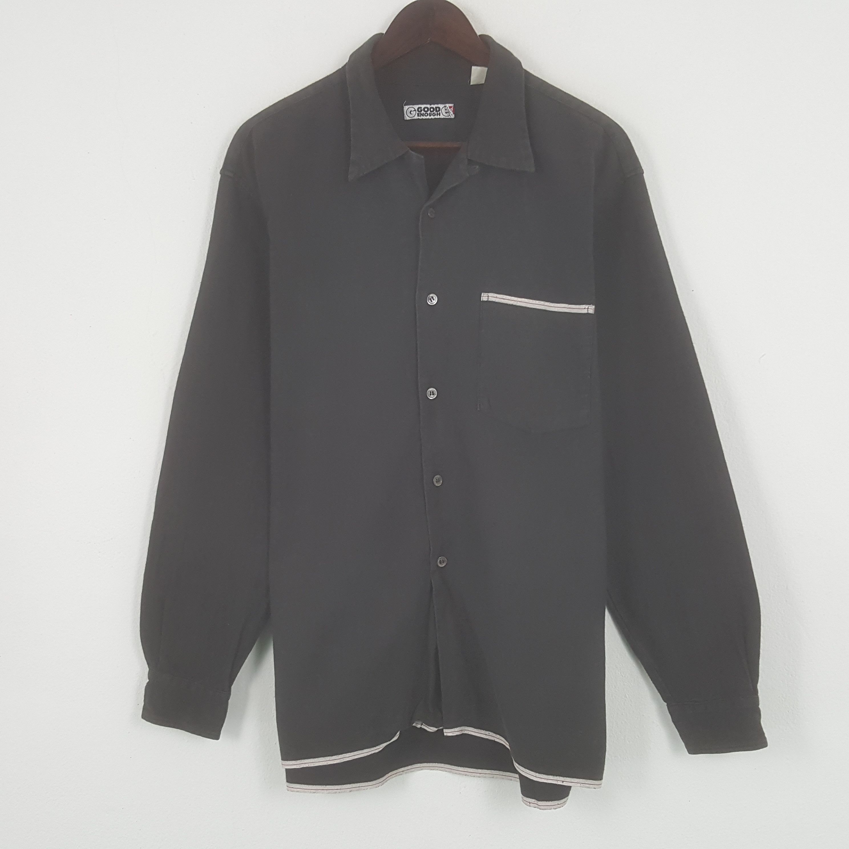 Vintage Good Enough Button Up Shirt