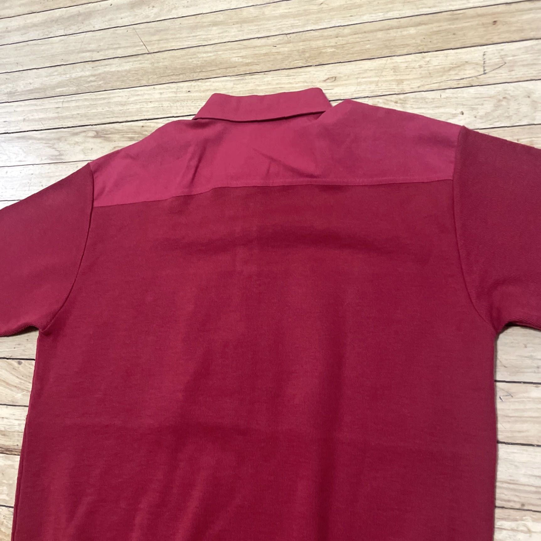 Jim Thompson VINTAGE Norm Thompson Polo Shirt Men M Sailor Knit Red 80s Polo Shirt Mens Vintage Warm L*/ Size US M / EU 48-50 / 2 - 6 Thumbnail