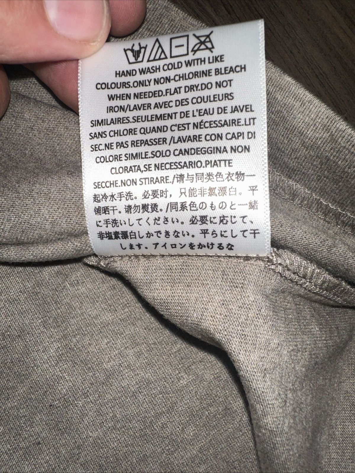 Fear of God Fear of God Essentials Long Sleeve T-Shirt Size Medium, Size US M / EU 48-50 / 2 - 5 Thumbnail