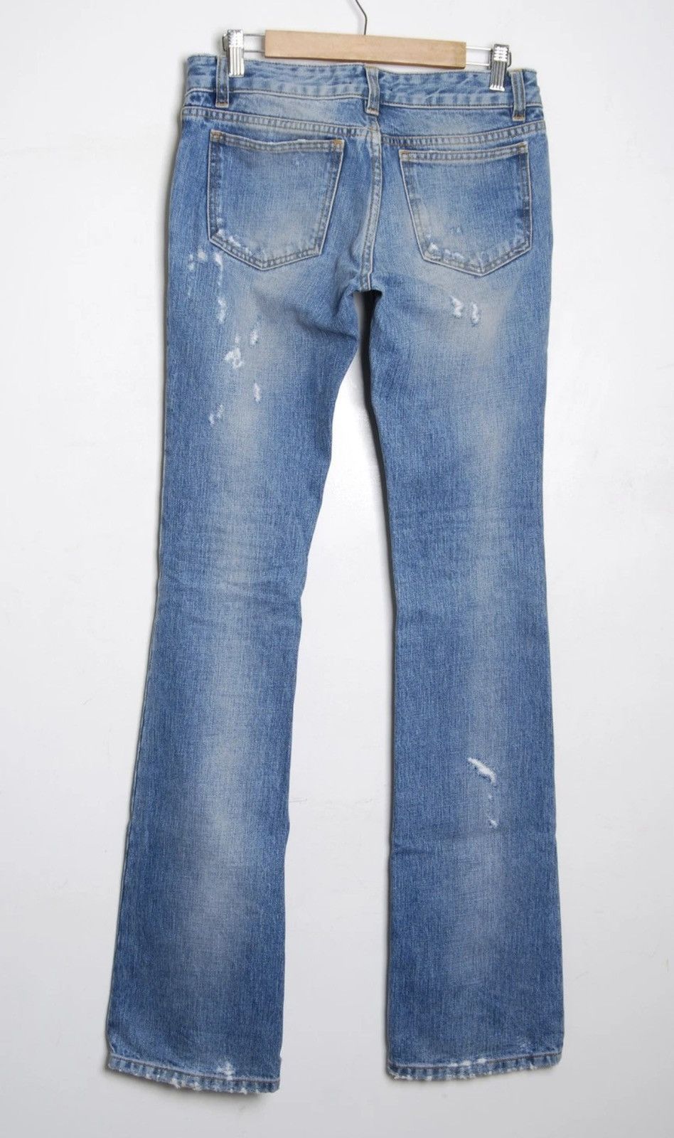 Balmain BALMAIN Decarnin FW2010 Flared Biker Distressed Denim Jeans Size US 28 / EU 44 - 4 Thumbnail