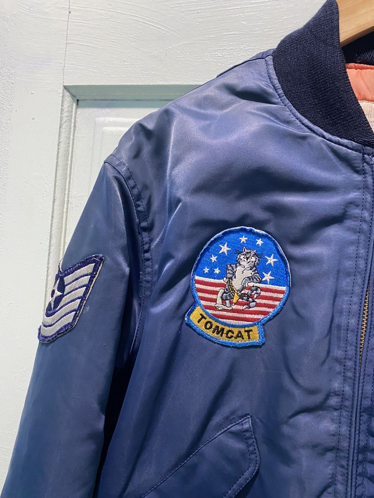 Alpha Industries Vintage USAF Field Bomber Jacket Size US S / EU 44-46 / 1 - 5 Thumbnail