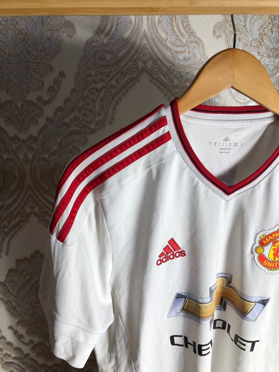 Adidas × Vintage VERY RARE ADIDAS FC MANCHESTER UNITED ENGLAND SOCCER JERSEY Size US XL / EU 56 / 4 - 8 Thumbnail