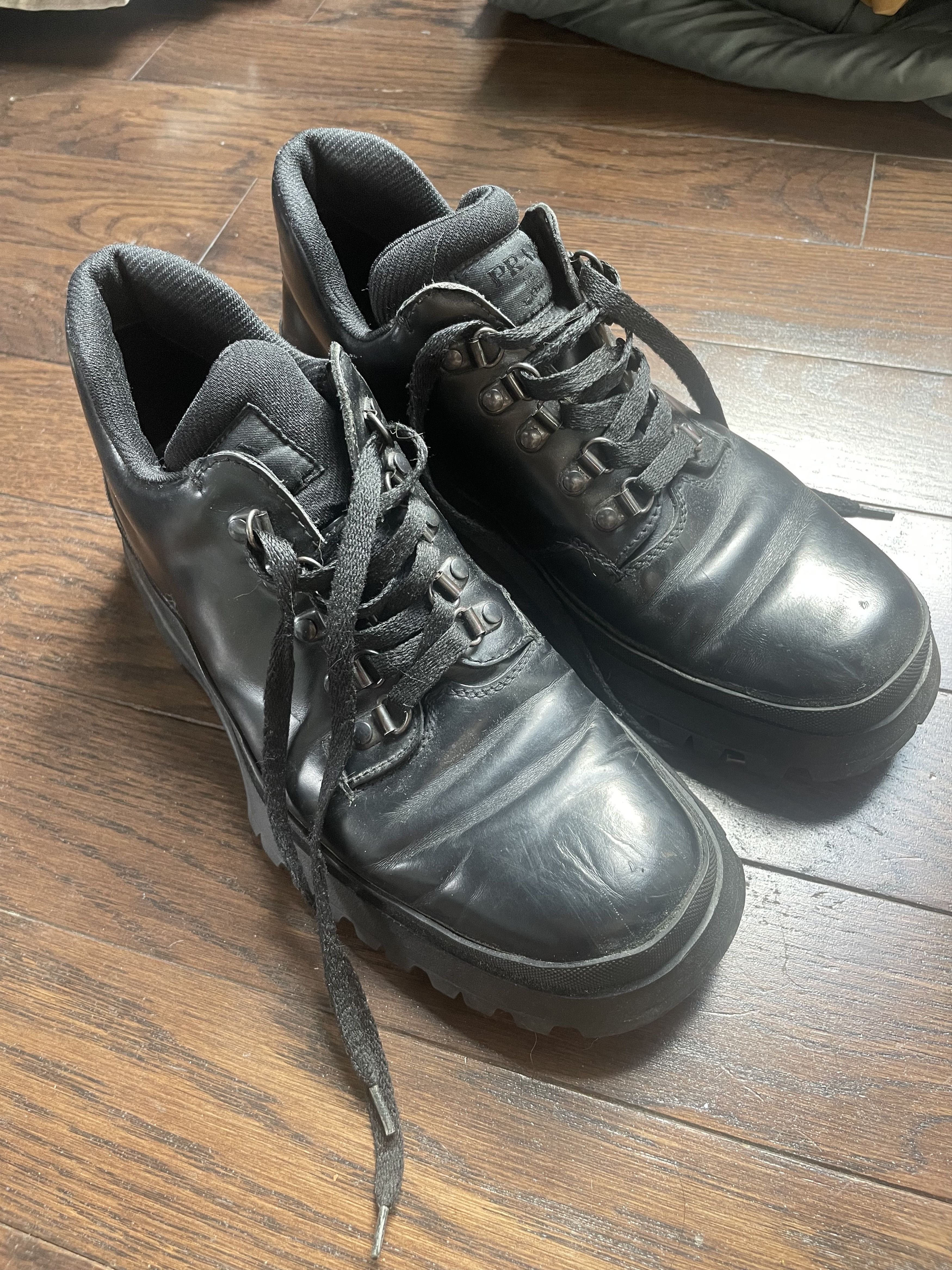 Prada Brixxen Low Hiking Shoes Size US 6 / EU 39 - 1 Thumbnail