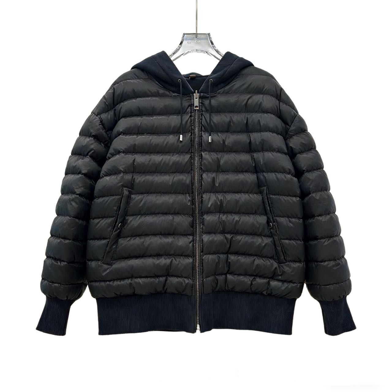 Burberry Burberry Reversible Hooded Cotton Jacket Black (S) Size US S / EU 44-46 / 1 - 4 Thumbnail