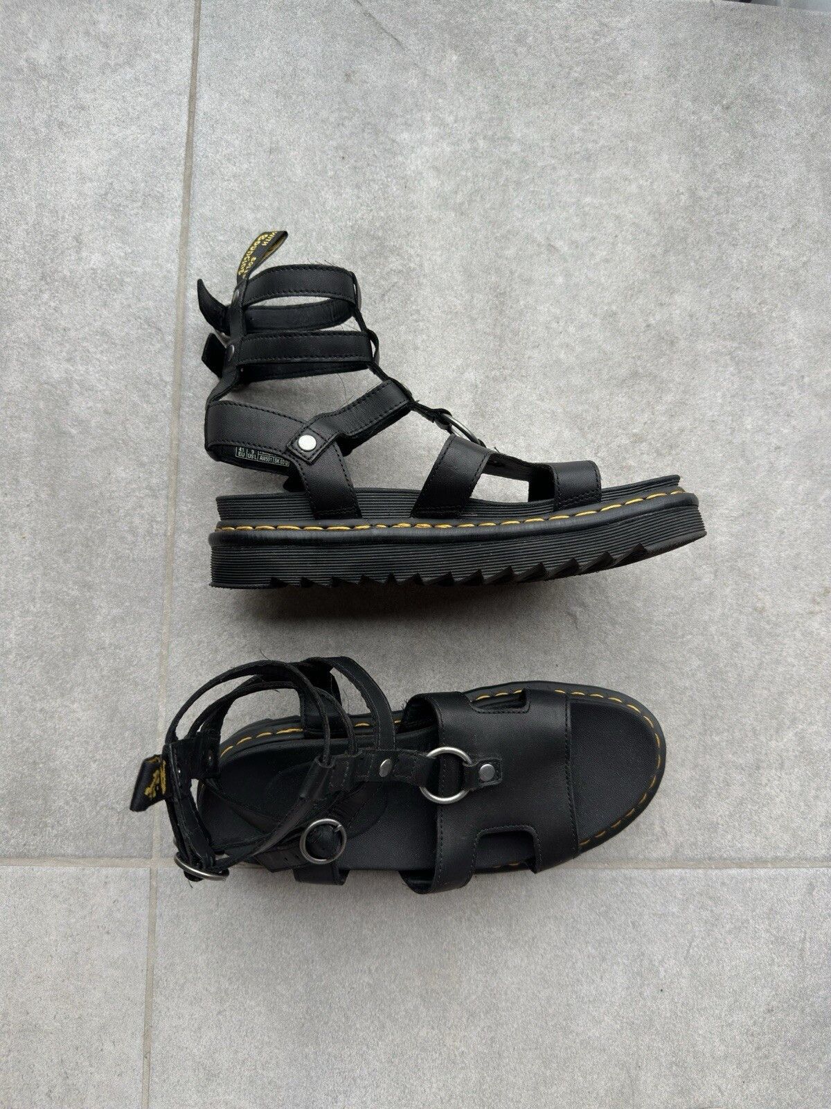 Dr. Martens Dr. Martens Womens Adaira Sandals Gladiator Chunky Platform Size US 11 / IT 41 - 1 Thumbnail
