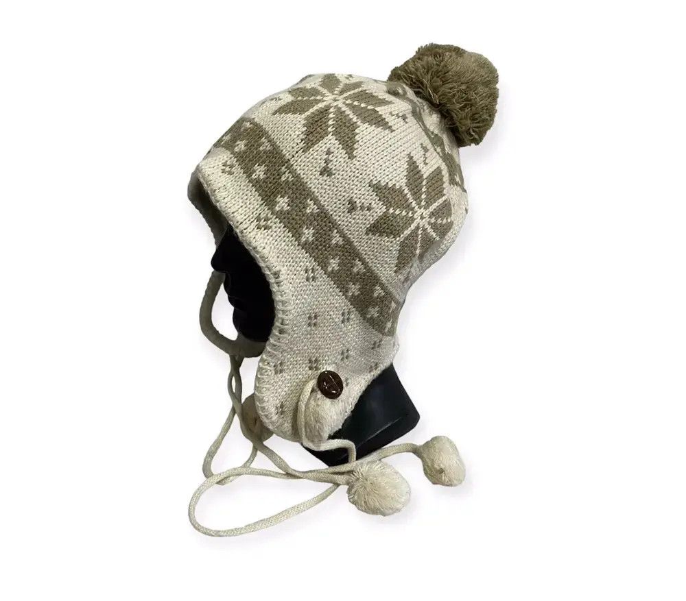Japanese Brand × Vintage Japanese Brand Earflap Beanie Hat Size ONE SIZE - 1 Thumbnail