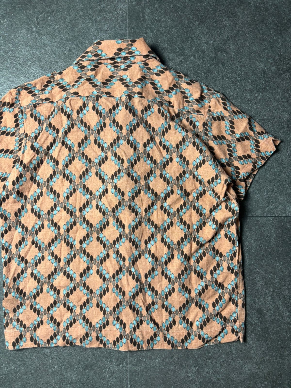 Diesel 1990s Diesel Supershirt Pattern Open Collar Shirt Size US M / EU 48-50 / 2 - 10 Thumbnail