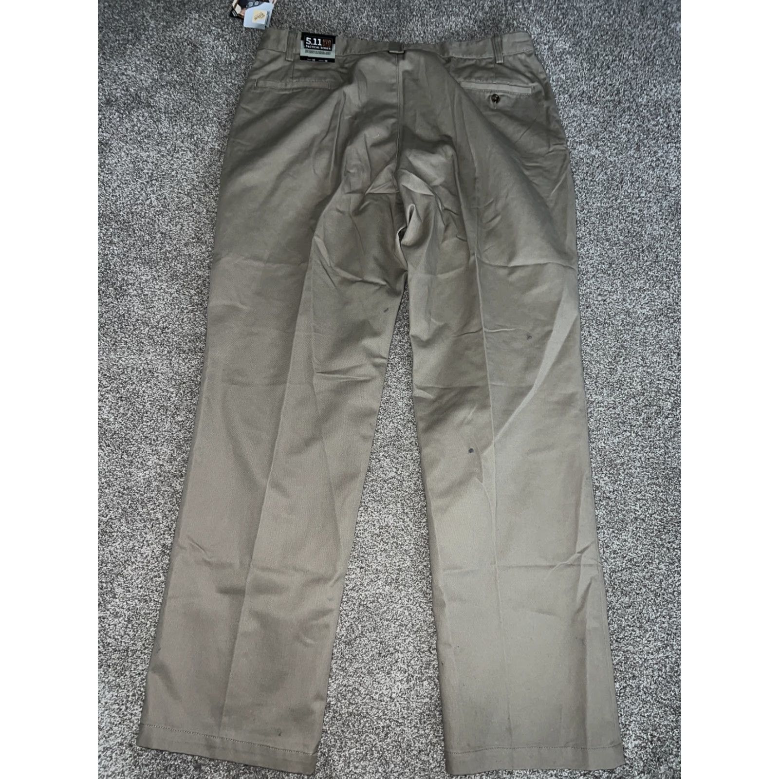 Vintage 5.11 Tactical Beige Chino Pants Mens Size 42x36 NWT Size US 42 / EU 58 - 4 Thumbnail