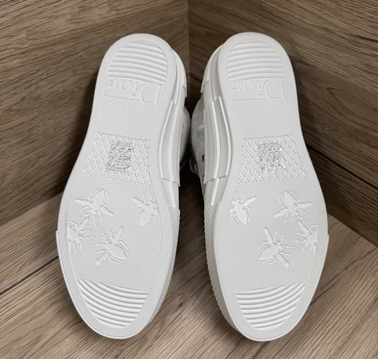 Dior Dior B23 White Mesh High-Top Sneakers J41 Size US 6 / IT 36 - 6 Thumbnail