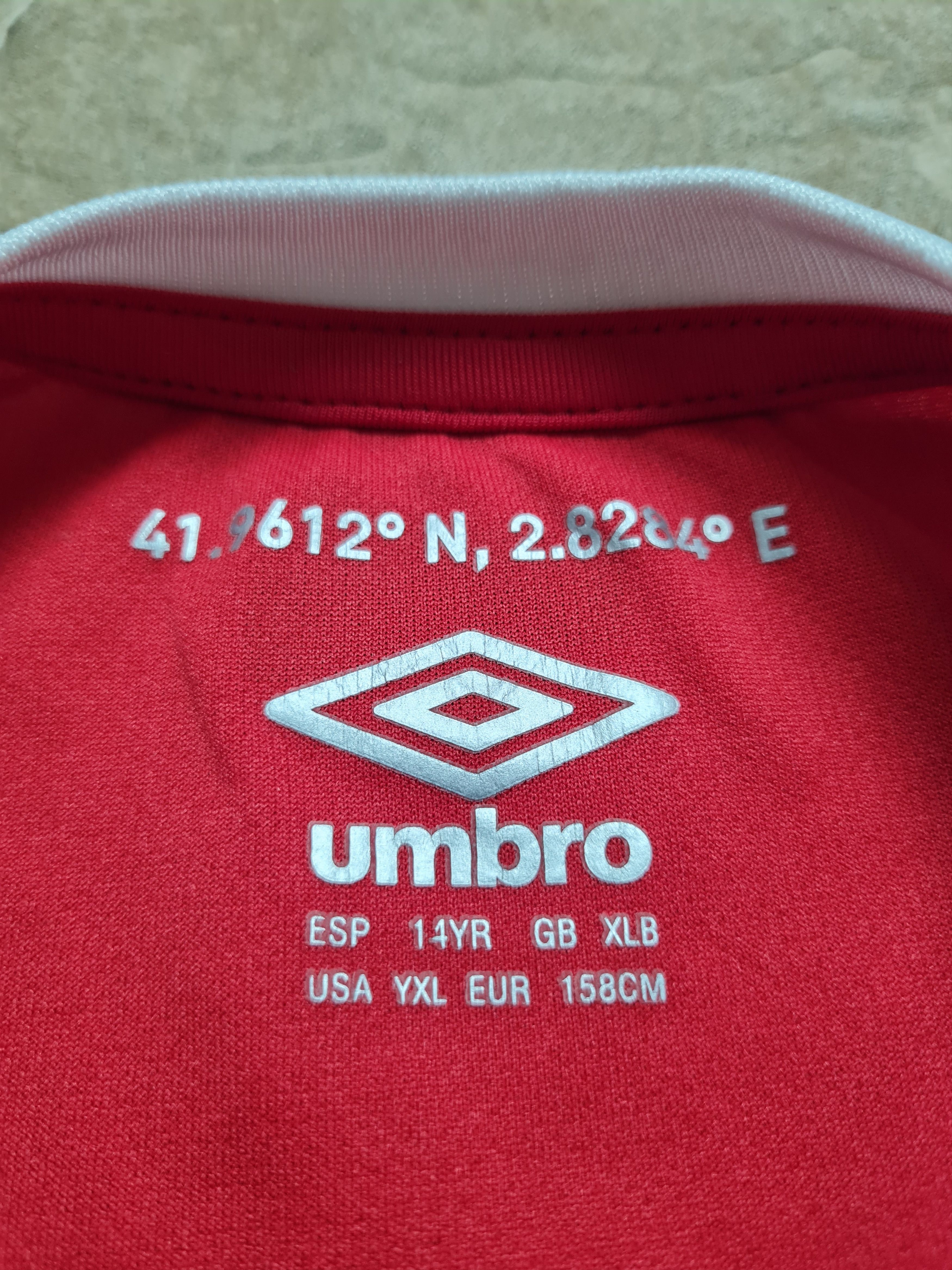 Umbro Soccer Jersey GIRONA FC Home Football Umbro Shirt 2018/2019 Size US M / EU 48-50 / 2 - 19 Thumbnail