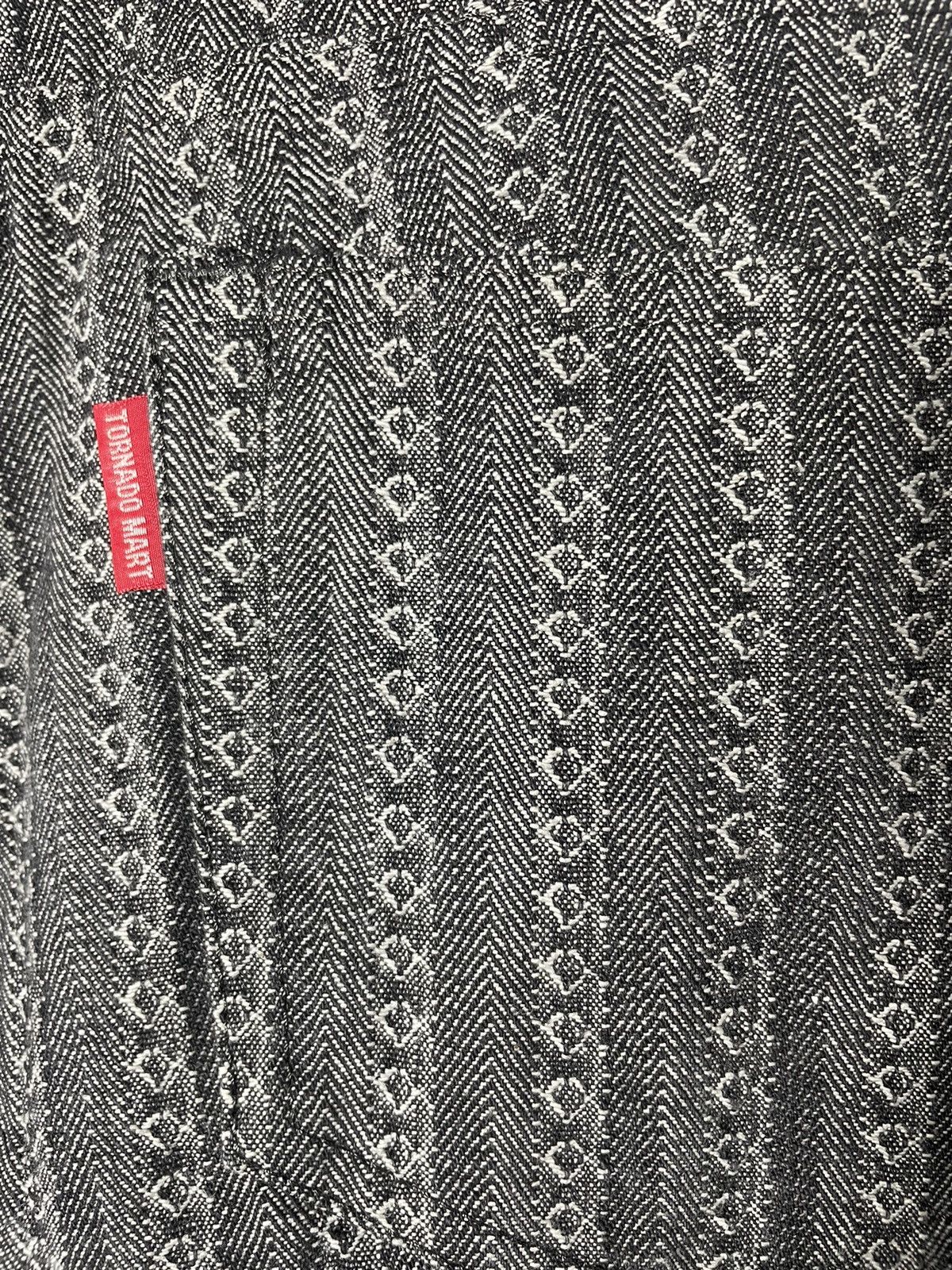 Vintage Vintage Tornado Mart Like Snake Skin Design Size US 29 - 6 Thumbnail