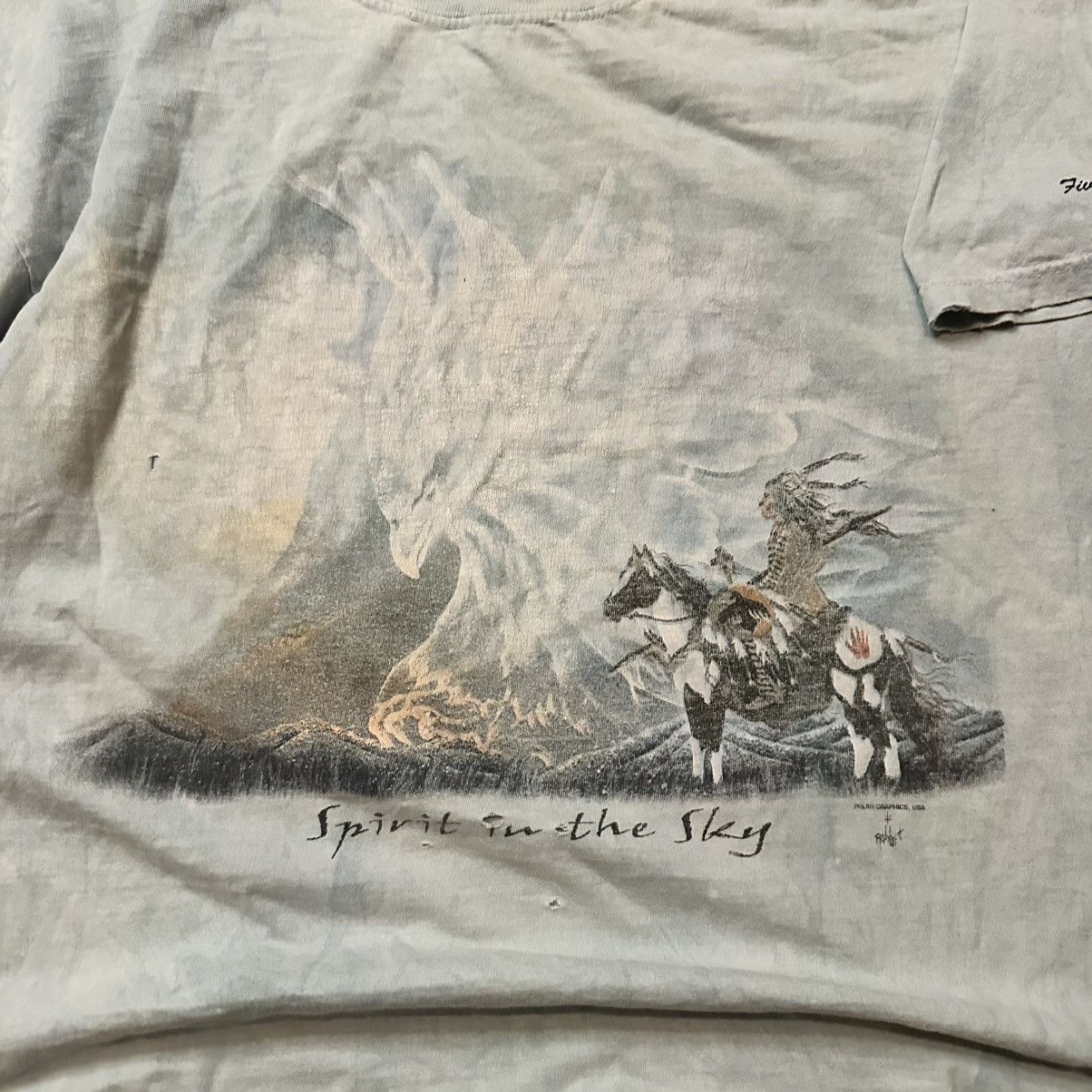 Vintage Vintage 90s Native American Indian Spirit in the Sky Shirt Size US XL / EU 56 / 4 - 2 Thumbnail