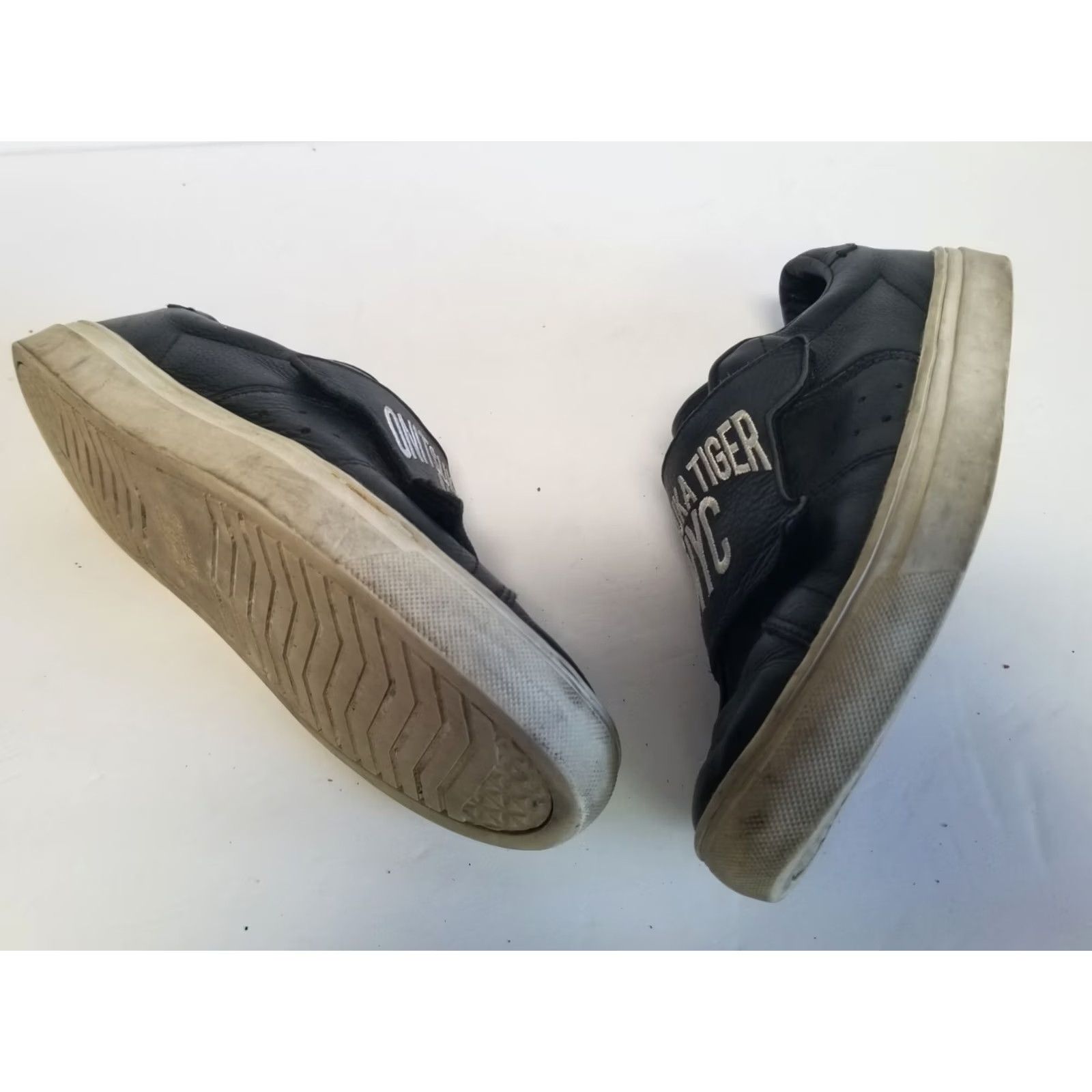 Onitsuka Tiger Onitsuka Tiger Sneaker Shoes Black White US 5 Hook & Loop Adult Monk Size US 5 / EU 37 - 7 Thumbnail