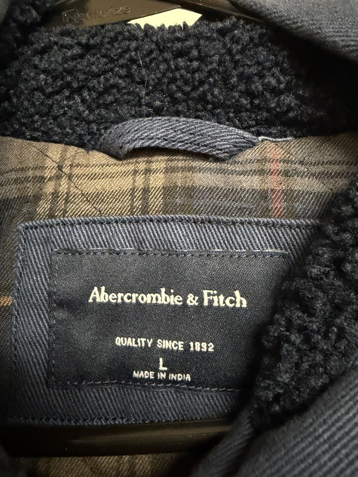 Abercrombie & Fitch Canvas workwear hooded jacket Size US L / EU 52-54 / 3 - 3 Thumbnail