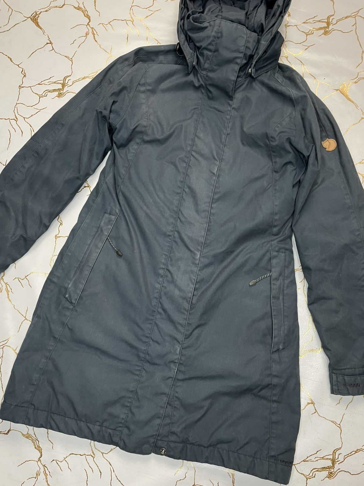 Fjallraven Fjallraven Women Navy Blue Full Zip Una Jacket XS G-1000 Size XS / US 0-2 / IT 36-38 - 2 Thumbnail