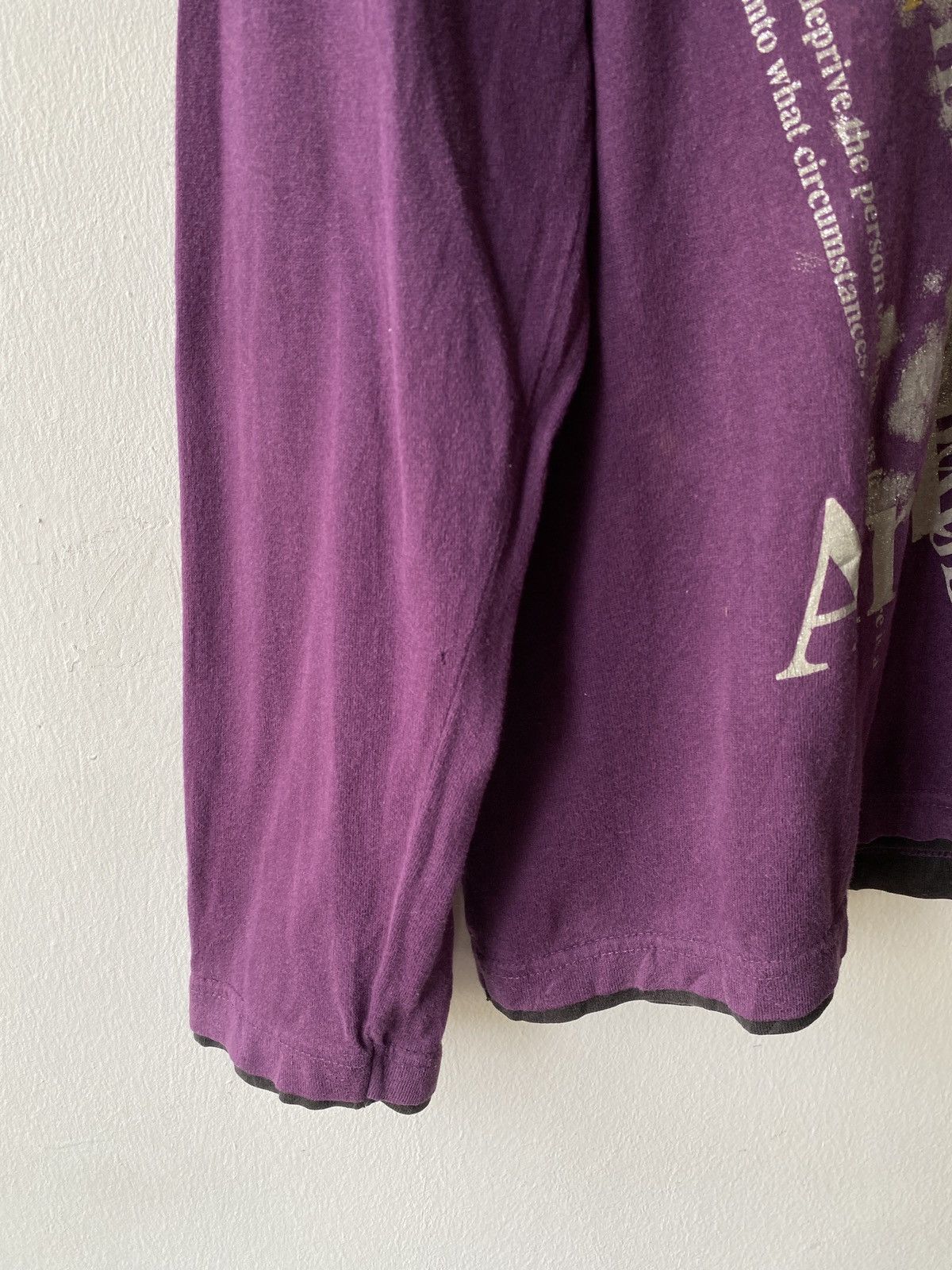 If Six Was Nine Collins Japan Poem Design Double Collar Long Sleeve Size US L / EU 52-54 / 3 - 6 Thumbnail