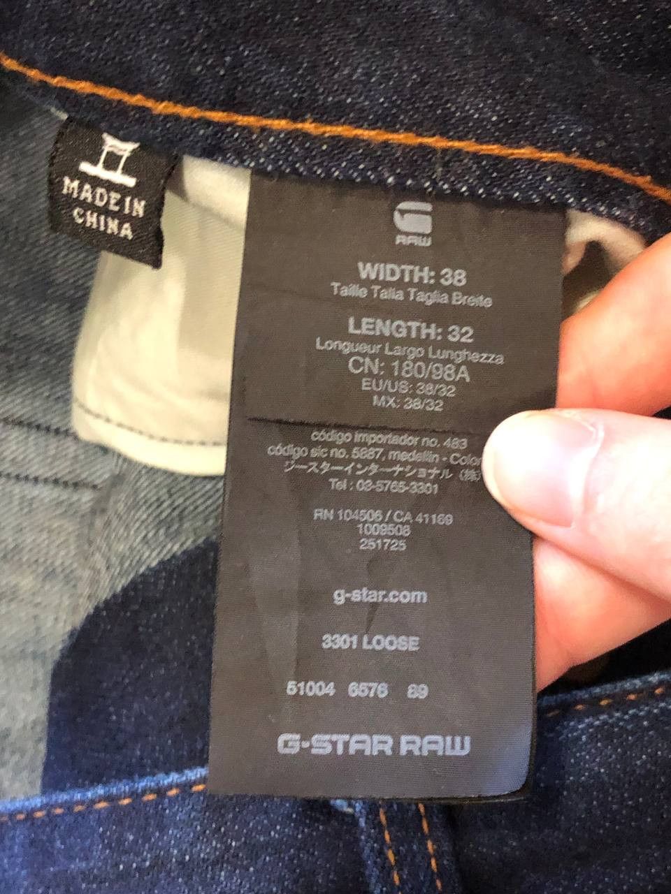G-Star G-Star Denim Jeans Size US 38 / EU 54 - 2 Thumbnail