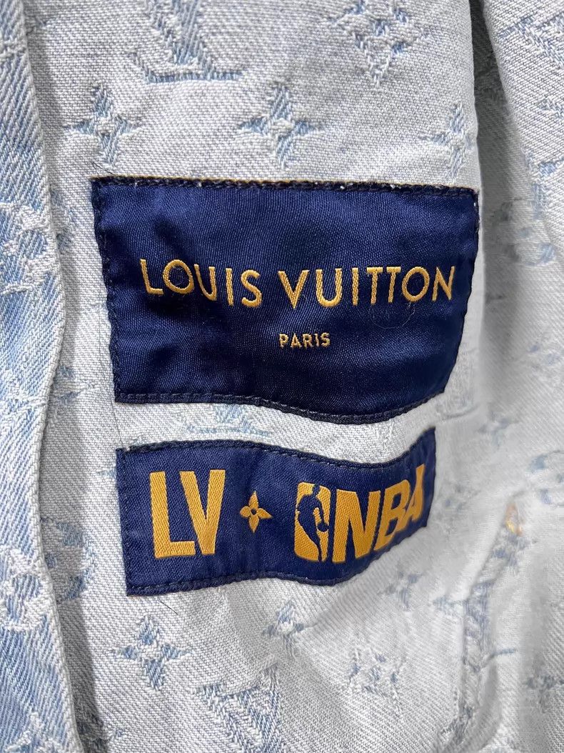 Louis Vuitton Louis Vuitton Nba co-branded blue presbyopic full print de Size US M / EU 48-50 / 2 - 3 Thumbnail