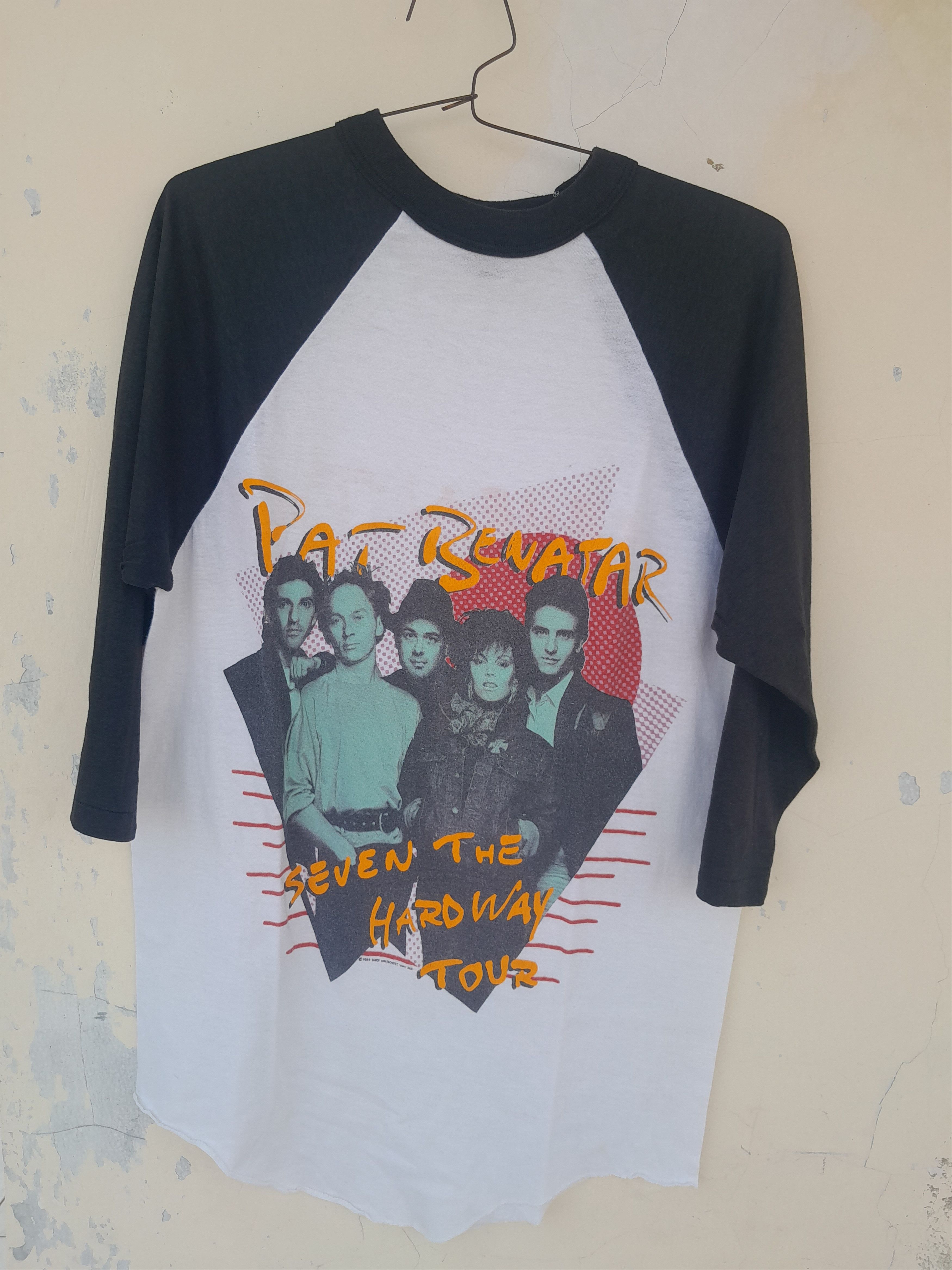 Band Tees × Vintage Pat benatar reglan Size US L / EU 52-54 / 3 - 1 Thumbnail