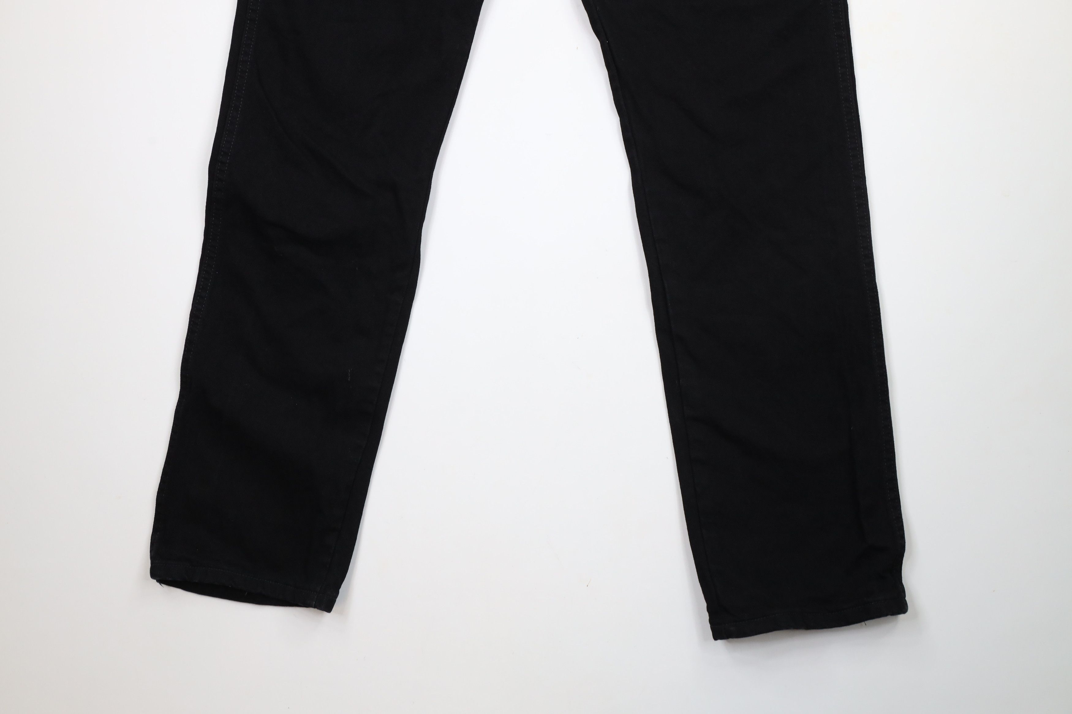 Vintage × Wrangler Vintage Wrangler Straight Leg Denim Jeans Black Cotton Size US 36 / EU 52 - 4 Thumbnail