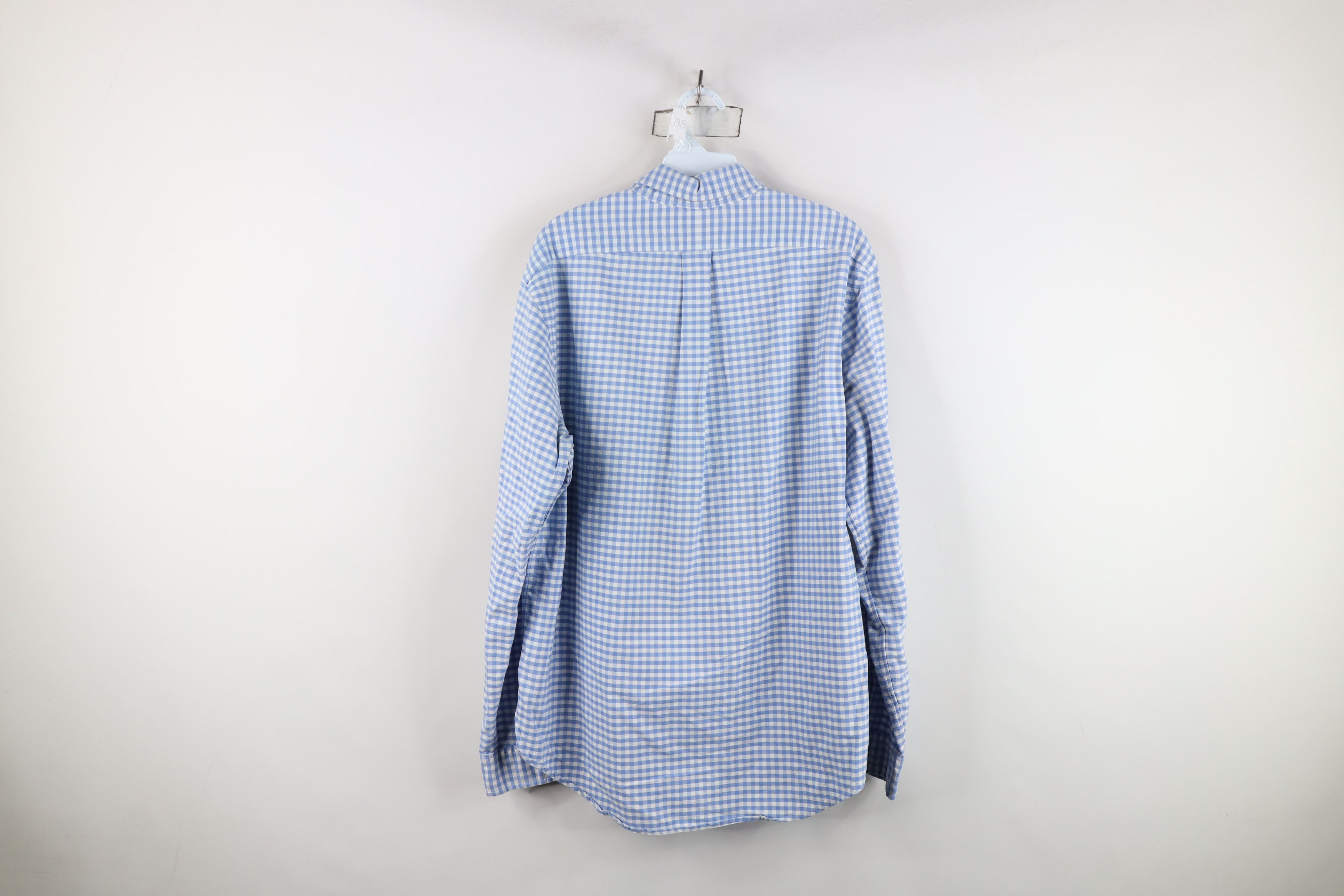 Polo Ralph Lauren Vintage 90s Ralph Lauren Fit Oxford Button Down Shirt Plaid Size US L / EU 52-54 / 3 - 11 Thumbnail