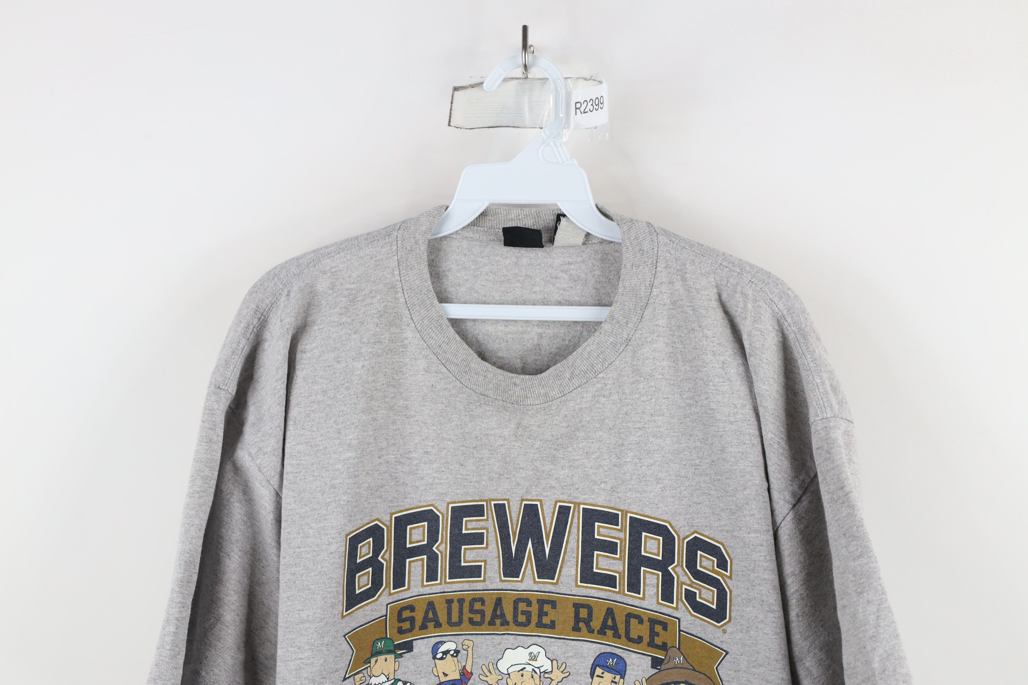 Brewers sausage t shirt on sale