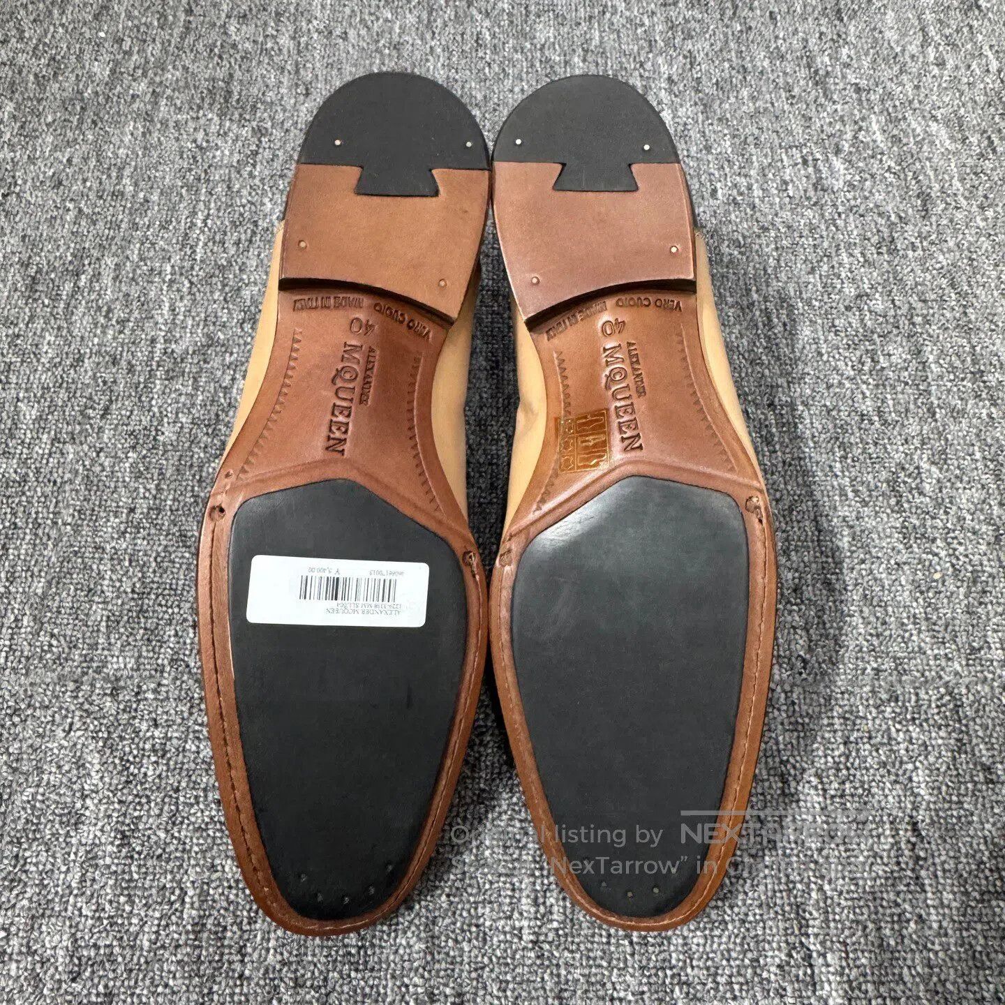 Alexander McQueen ALEXANDER MCQUEEN Color-matched leather shoes with seamles Size US 7 / EU 40 - 4 Thumbnail