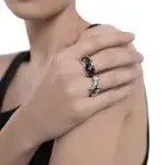 Other 2pcs Stars Irregular Punk Ring Size ONE SIZE - 4 Thumbnail