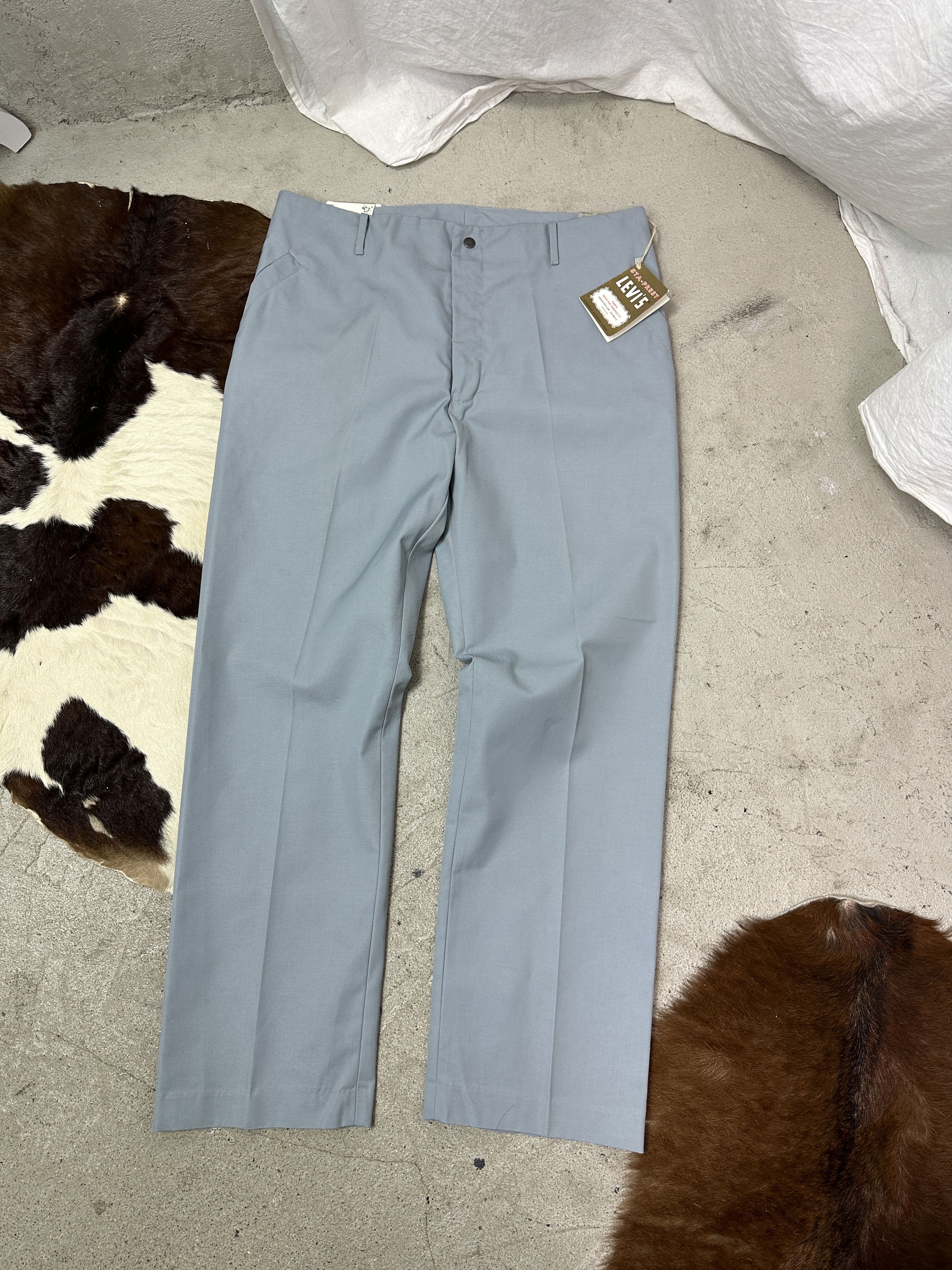 Levi's Vintage Classy Elegant Levi's Sta Prest Pants Y2K Size 25" / US 0 / IT 36 - 1 Thumbnail