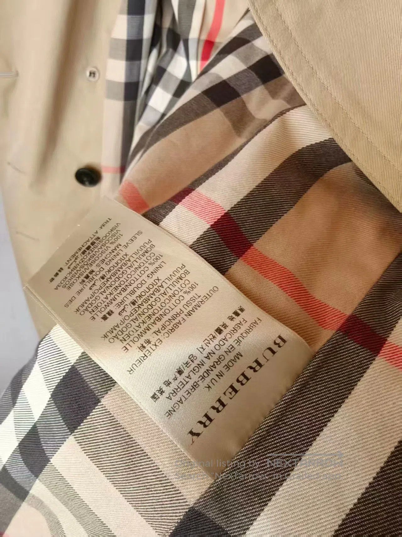 Burberry Burberry Trench Coat UK6. Size S / US 4 / IT 40 - 4 Thumbnail