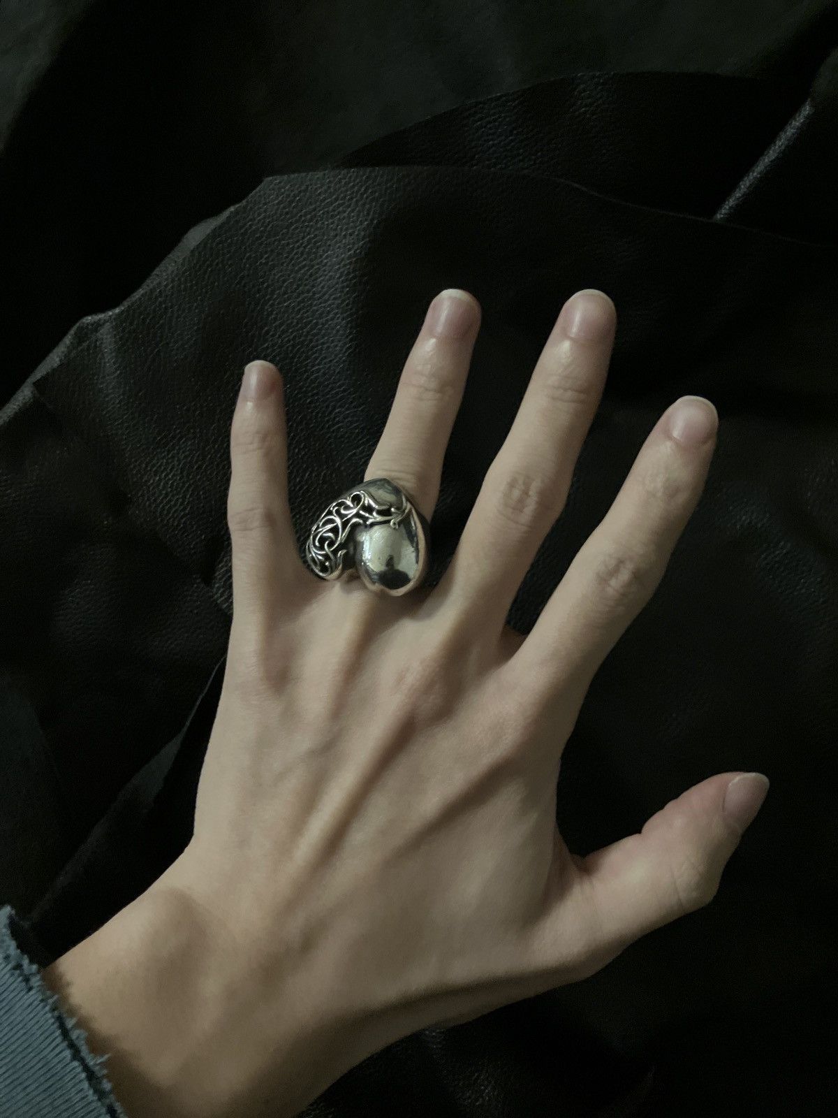 Chrome Hearts Chrome hearts heart ring Size ONE SIZE - 2 Thumbnail