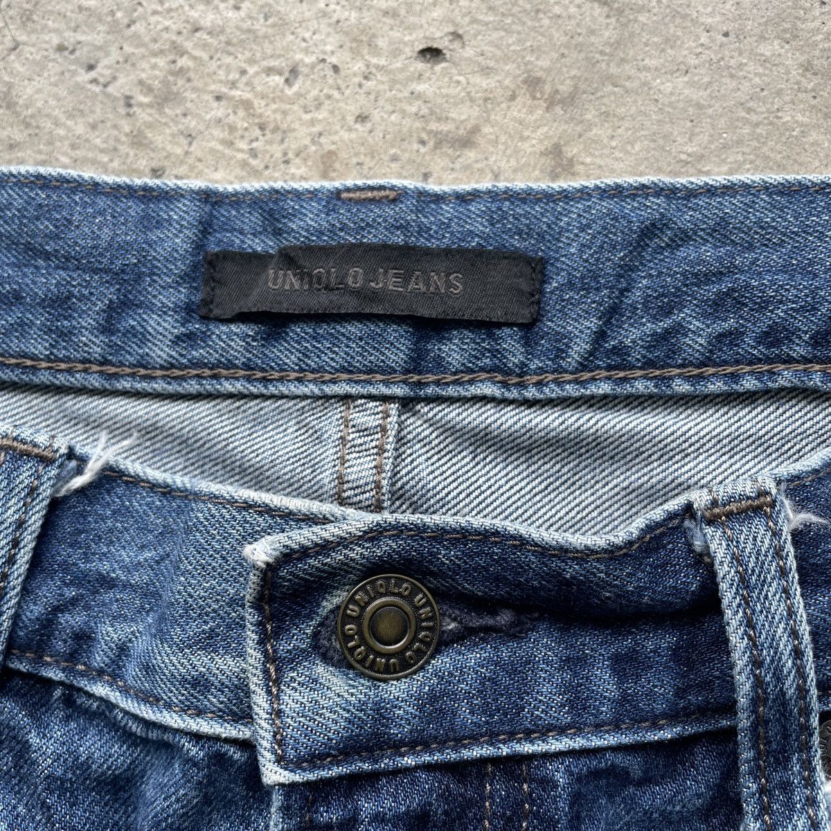 Japanese Brand × Jean × Vintage W31x29.5💥 Vintage Japanese Brand Faded Denim Jeans Pants Size US 31 - 6 Thumbnail