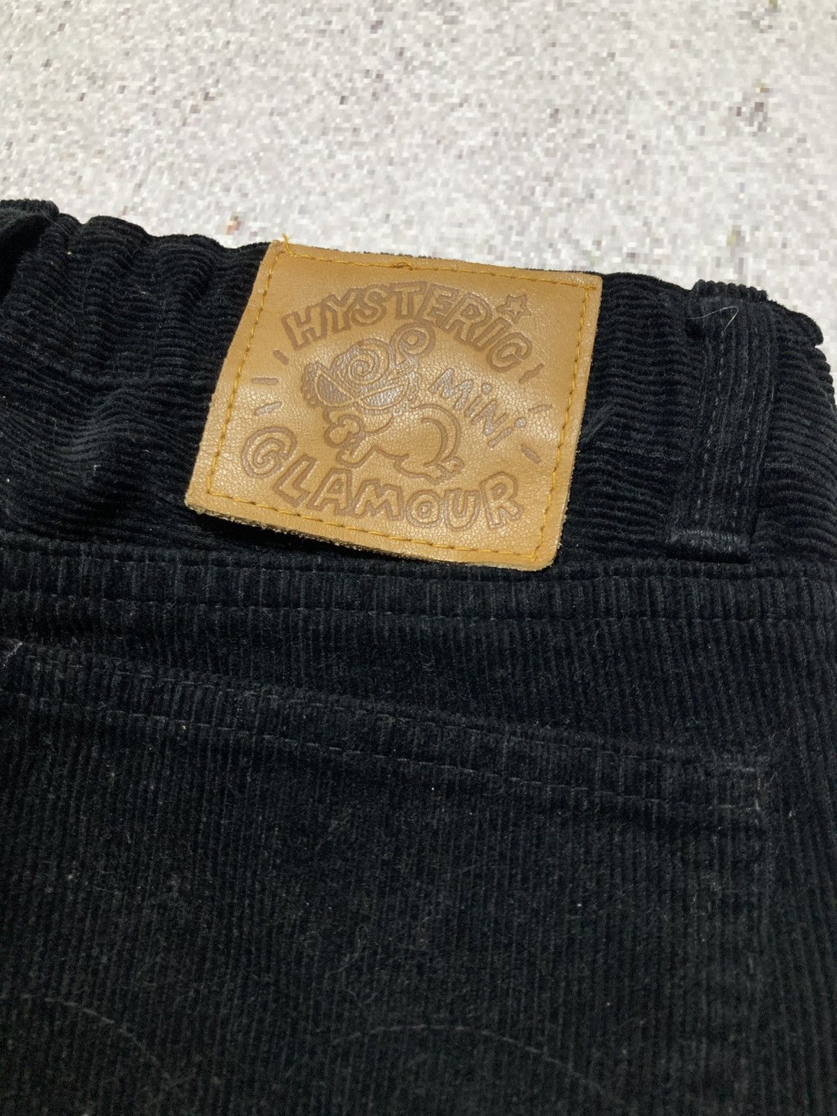 Hysteric Glamour FOR KIDS‼️Vintage Hysteric Glamour Mini Corduroy Pants Black Size US 26 / EU 42 - 14 Thumbnail