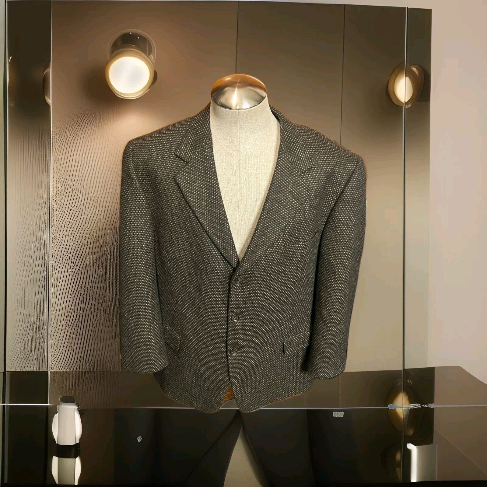 Ermenegildo Zegna ERMENEGILDO ZEGNA 3 Button Mens Blazer 48R US/58R EU Size 48R - 1 Thumbnail