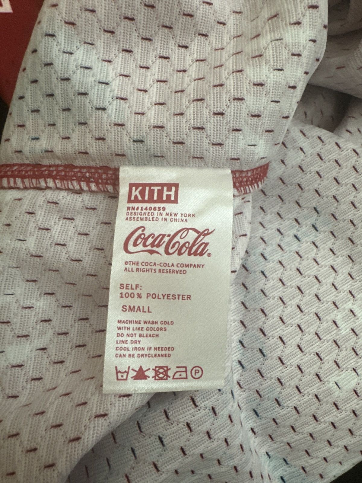 Coca Cola × Kith Kith x Coca Cola Mesh Hawaiian Tee Size US S / EU 44-46 / 1 - 7 Thumbnail