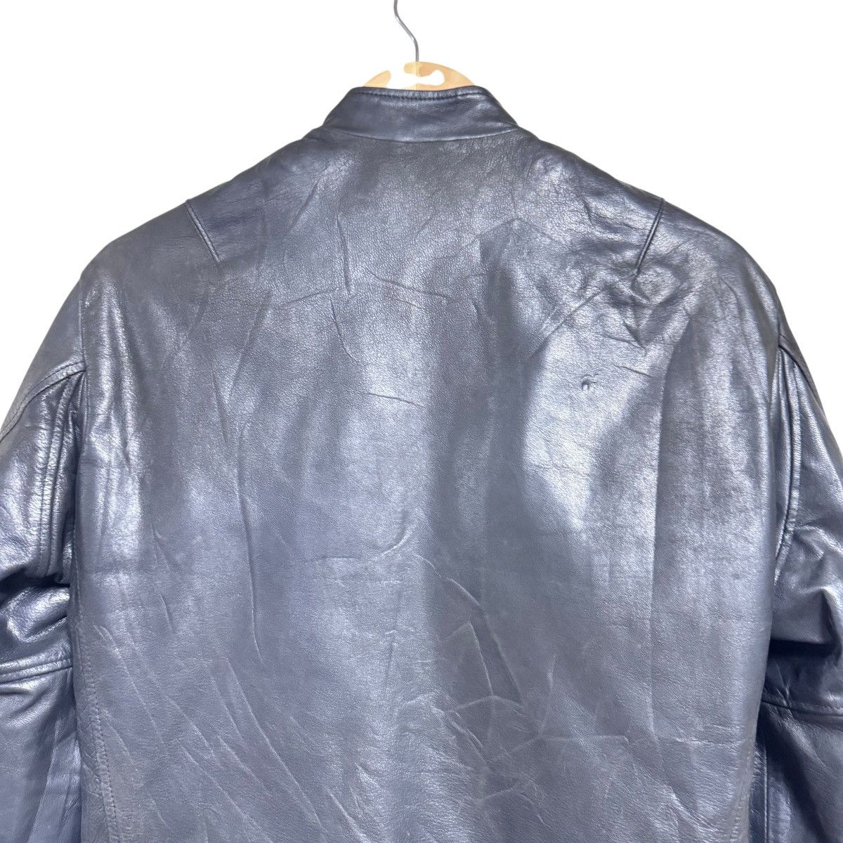 45rpm Vintage 45rpm Goatskin Leather Biker Jacket Size US XS / EU 42 / 0 - 9 Thumbnail