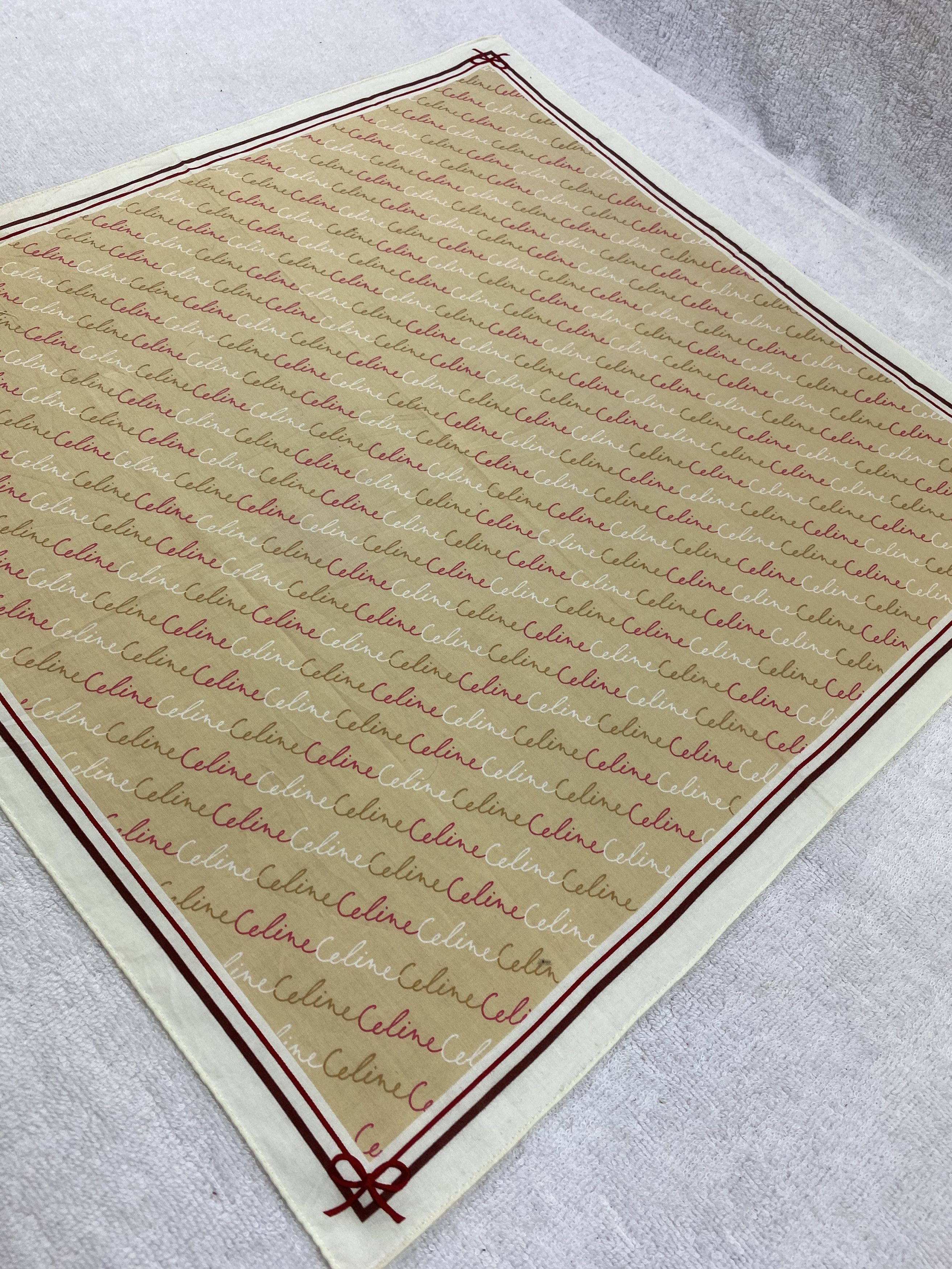 Celine Celine Handkerchief / Bandana / Neckerchief Size ONE SIZE - 4 Thumbnail
