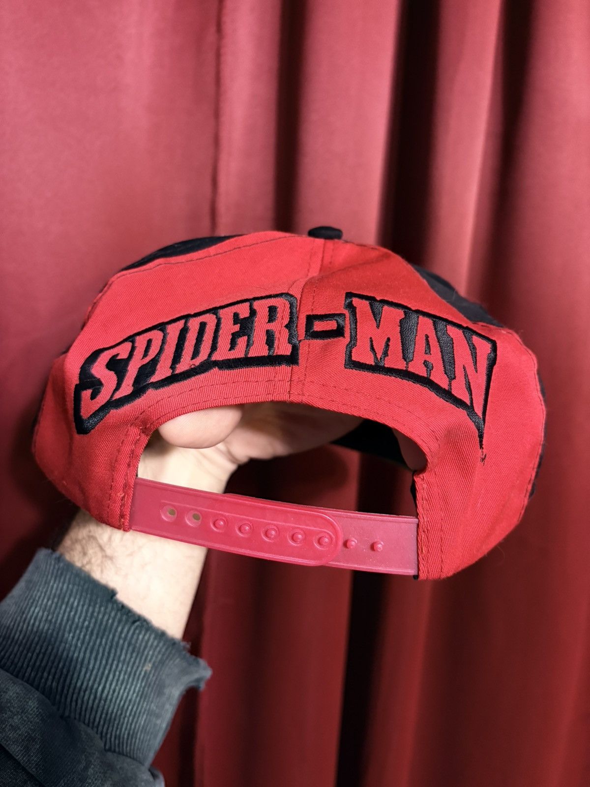Marvel Comics Vintage Spider-Man Hat Marvel Comics 90’s Blockhead Grail Size ONE SIZE - 3 Thumbnail