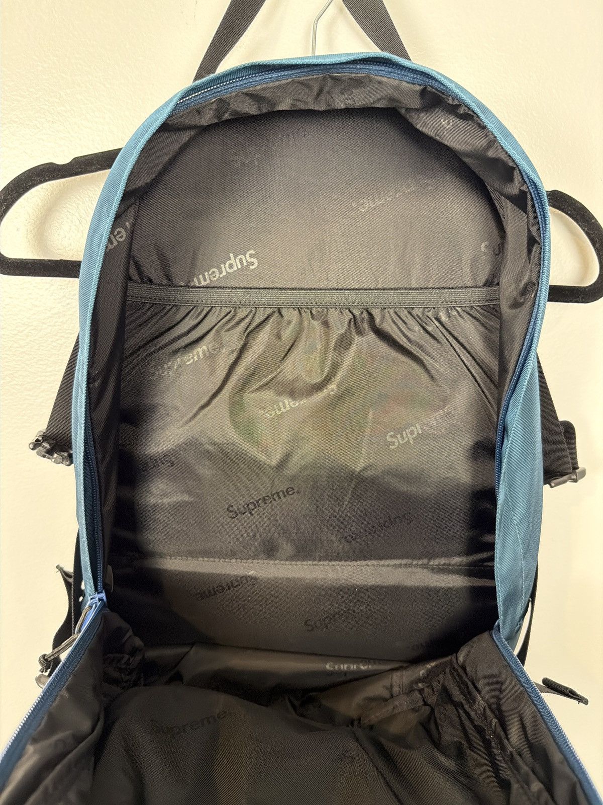 Supreme Supreme FW19 Cordura Backpack Dark Teal Size ONE SIZE - 8 Thumbnail