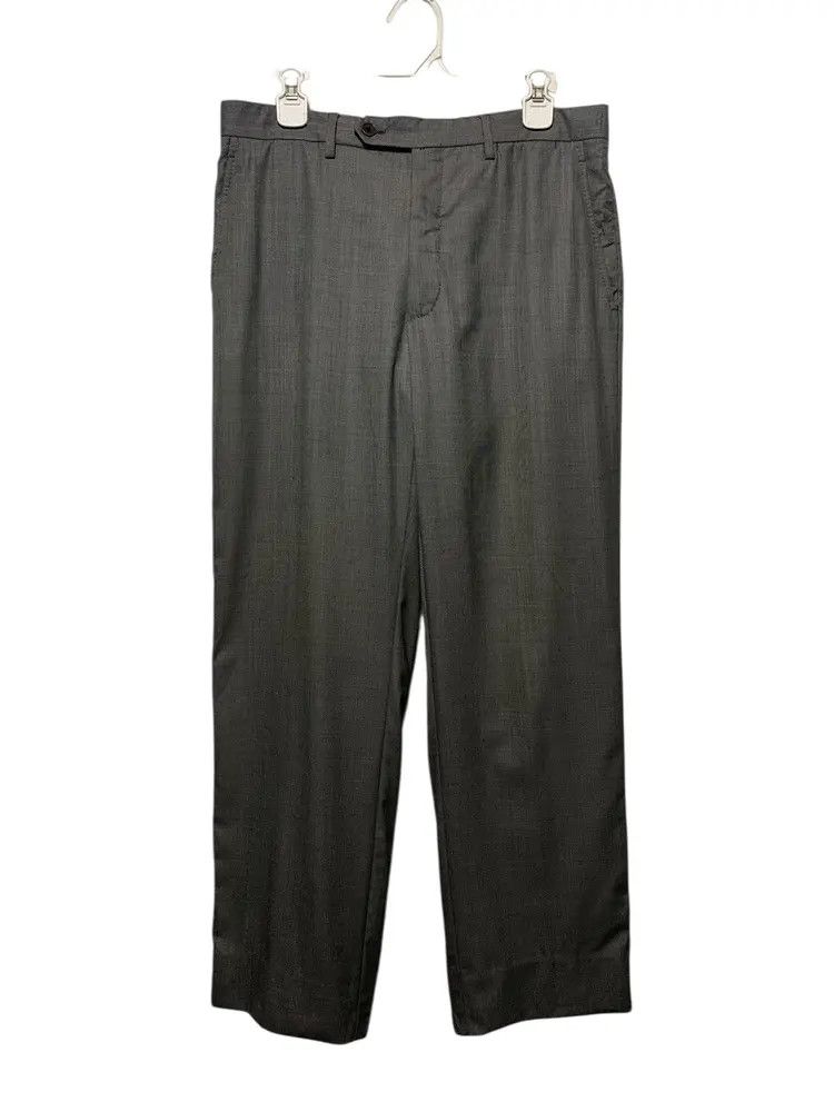 Francesco Smalto ( €3500+ Suit ) Francesco Smalto jacquat wool trouser Size US 32 / EU 48 - 1 Thumbnail