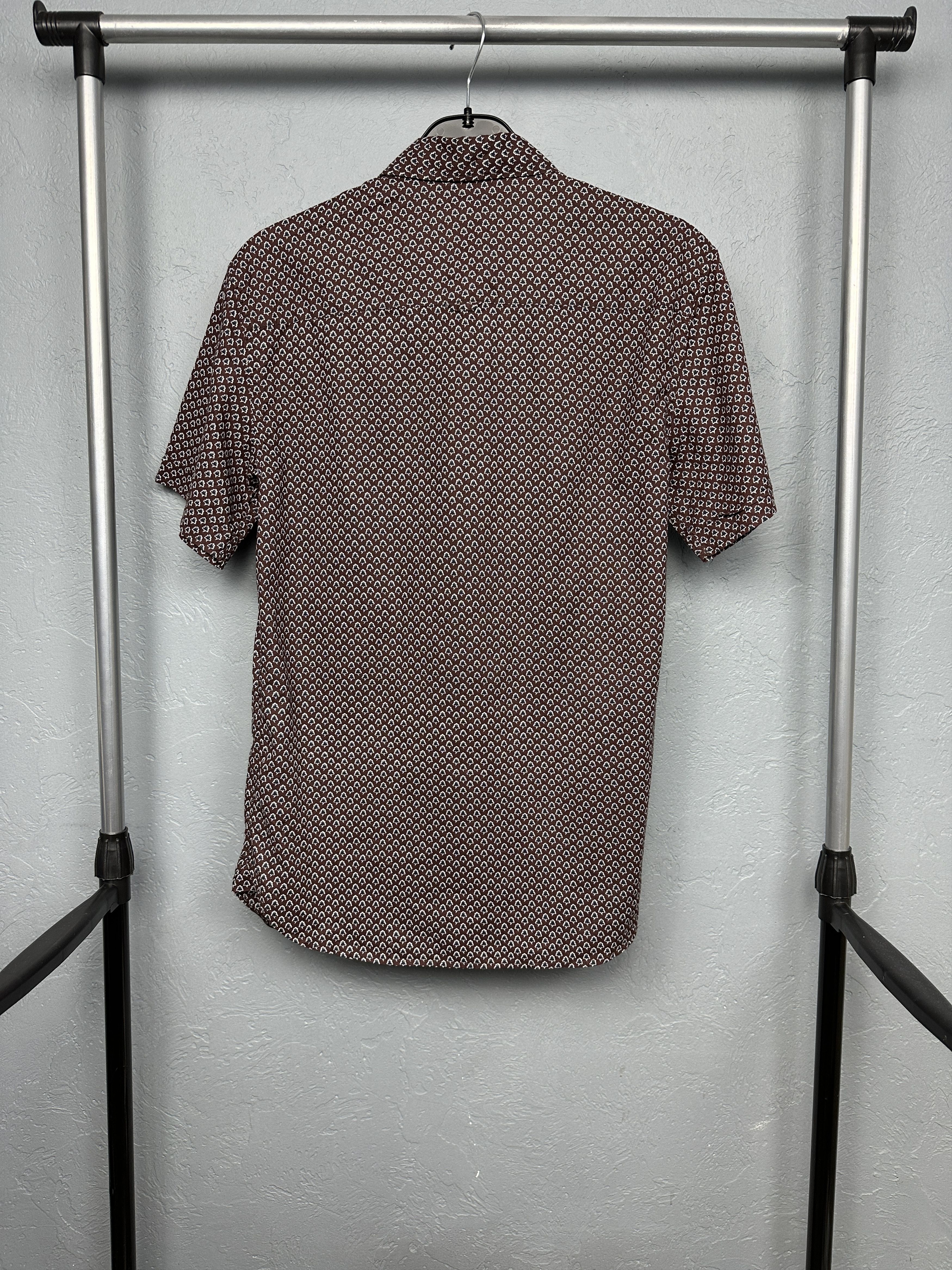 Allsaints Allsaints Mens Deaux Hawaiian Short Sleeve Shirt Size US XS / EU 42 / 0 - 5 Thumbnail