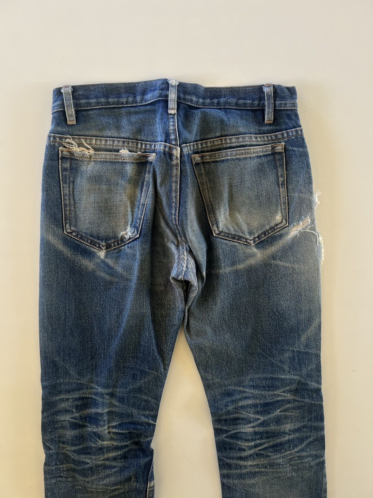 A.P.C. Vintage APC Distressed Denim Jeans Size 27-28" Size US 27 - 8 Thumbnail