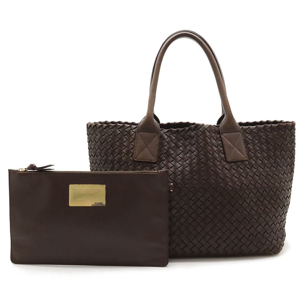 Bottega Veneta Bottega Veneta Bottega Veneta Intrecciato Leather Tote Bag 141498 Leather Tote Bag 141498 in Very Good Condition Size ONE SIZE - 1 Thumbnail