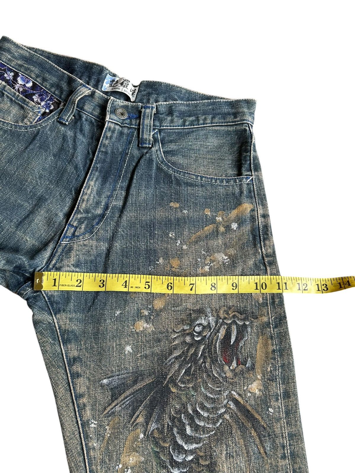 Japanese Brand × Kapital × Vintage RUSTY JAPANESE BRAND KYOTO DENIM JEANS RARE Size US 29 - 20 Thumbnail