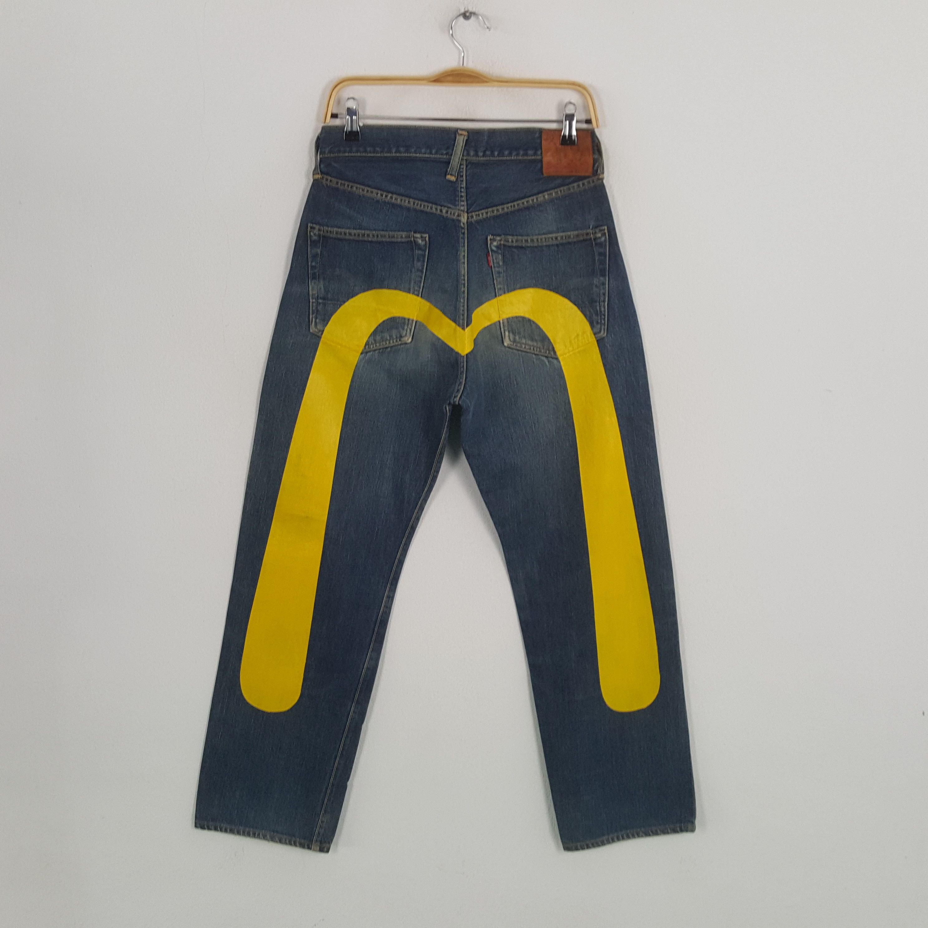 Evisu × Japanese Brand × Vintage Vintage EVIS Japanese Brand Daicock Custom Style Jeans Size US 28 / EU 44 - 1 Thumbnail