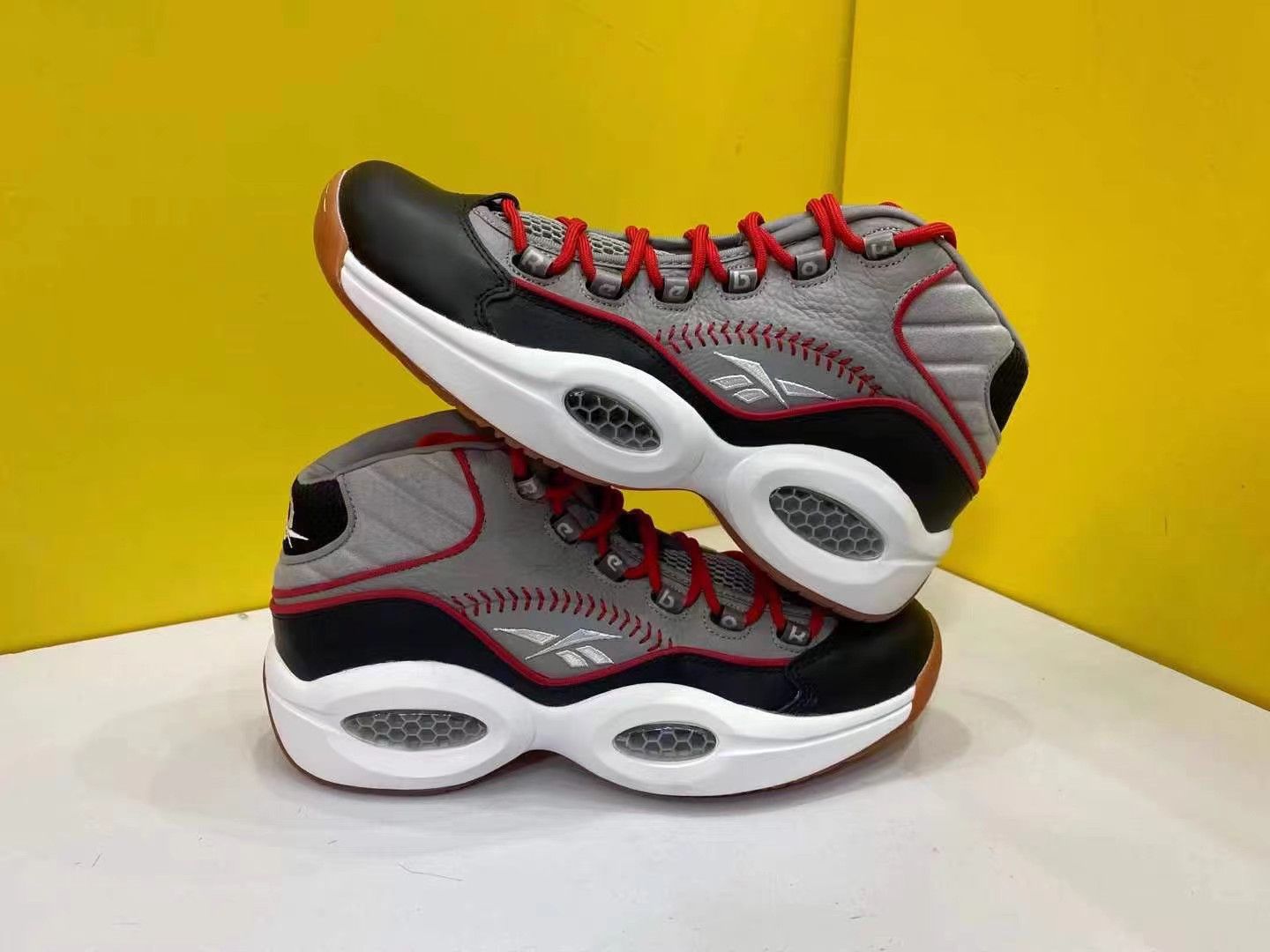 Reebok Reebok Question Mid "Baseball" K15 Size US 10 / EU 43 - 4 Thumbnail