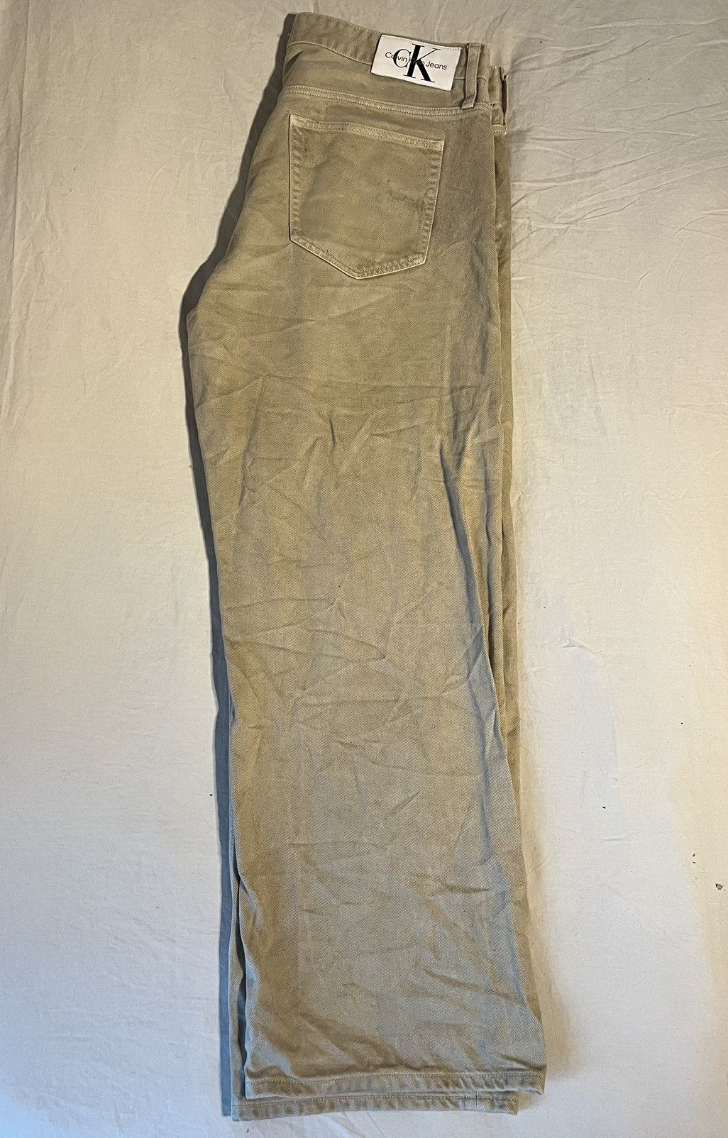 Calvin Klein Beige Clavin Klein Jeans Size US 36 / EU 52 - 4 Thumbnail
